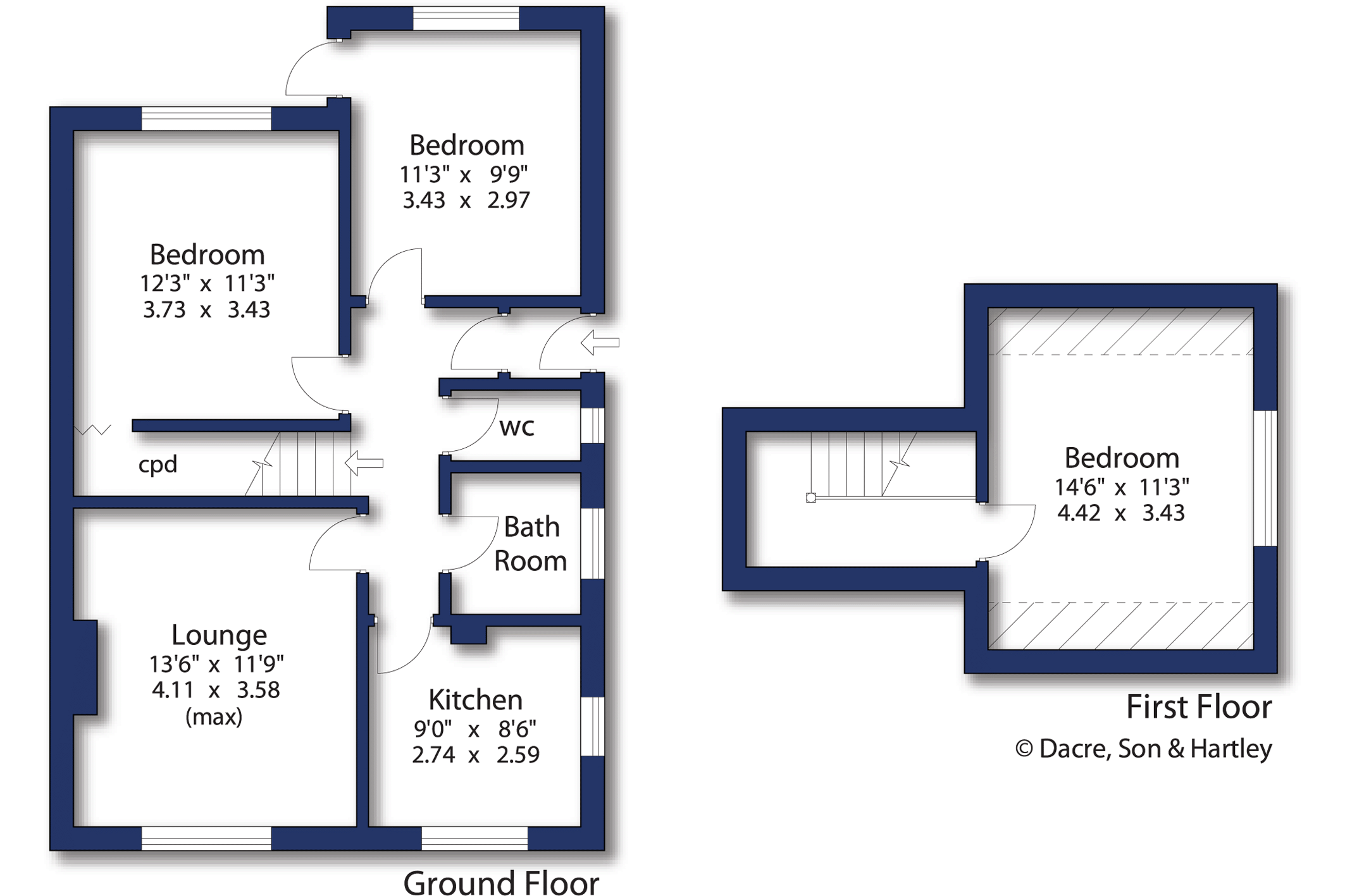 88, Primrose Lane, West Yorkshire floorplan