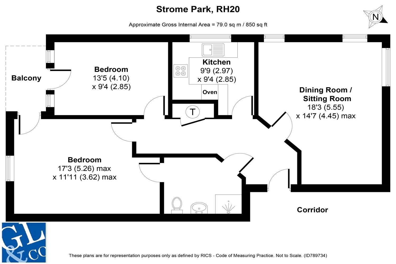 5 Strome Park, Washington Road, Storrington floorplan