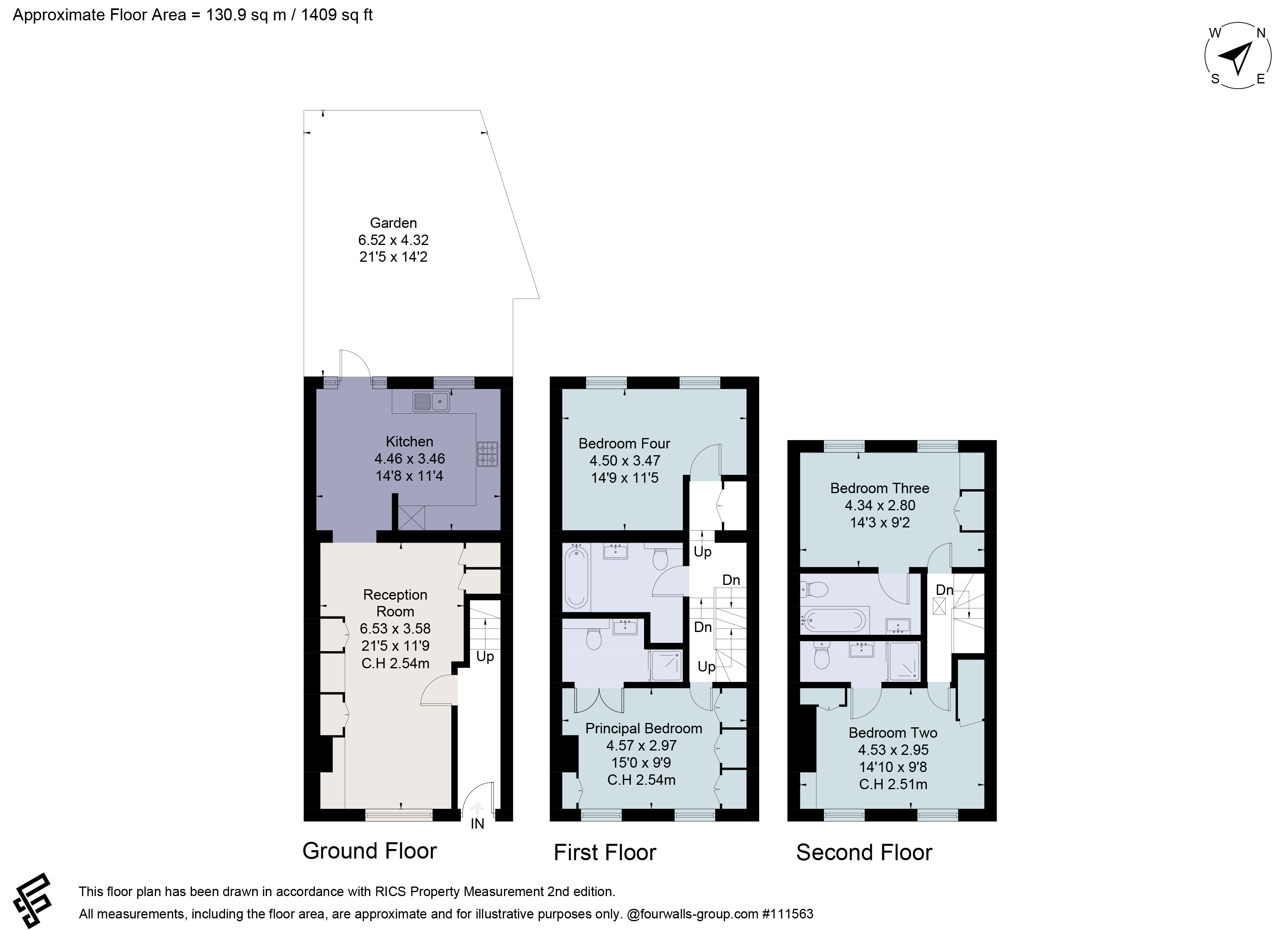 44, Novello Street, London floorplan