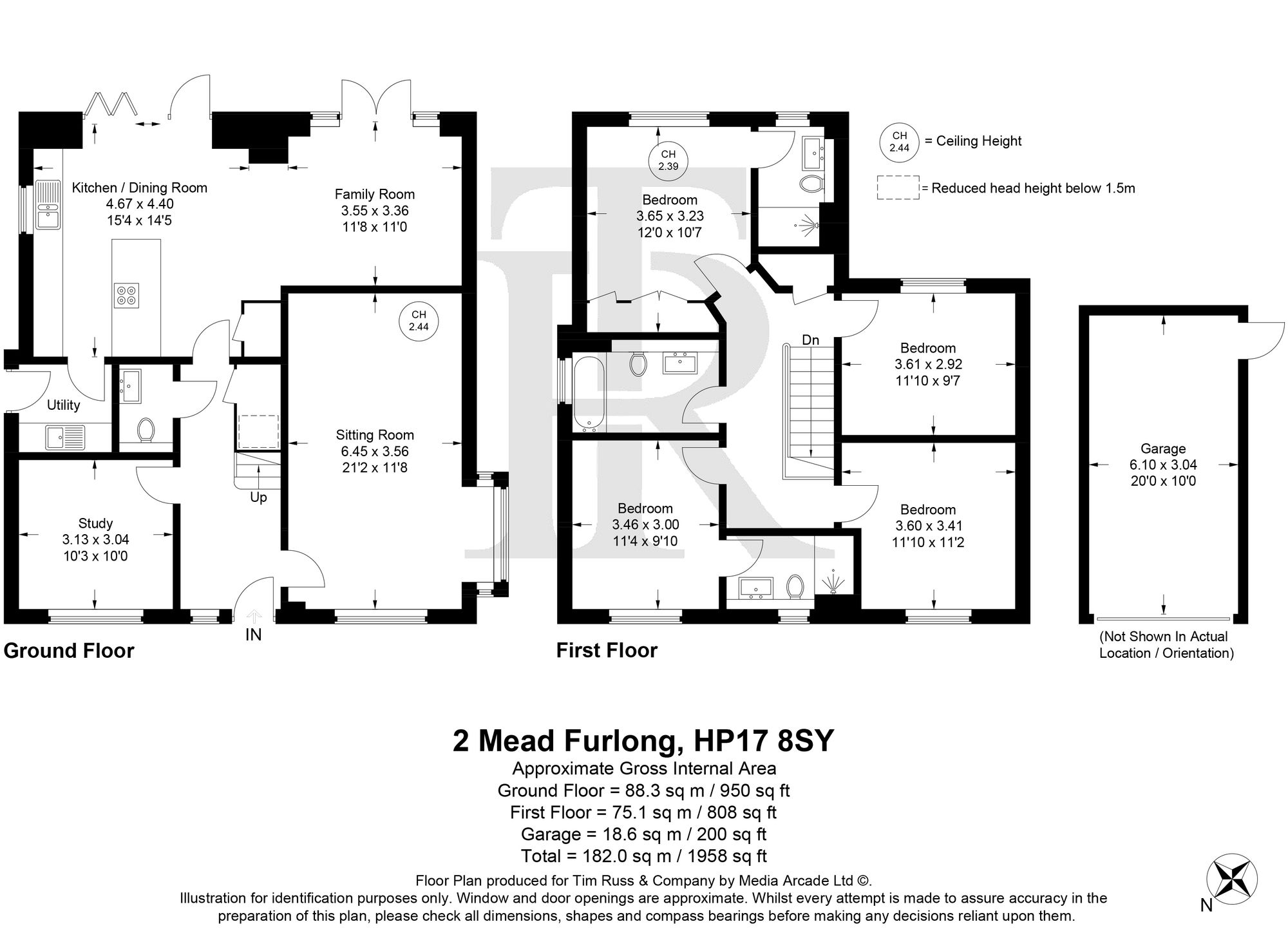 2 Mead Furlong, Aylesbury floorplan
