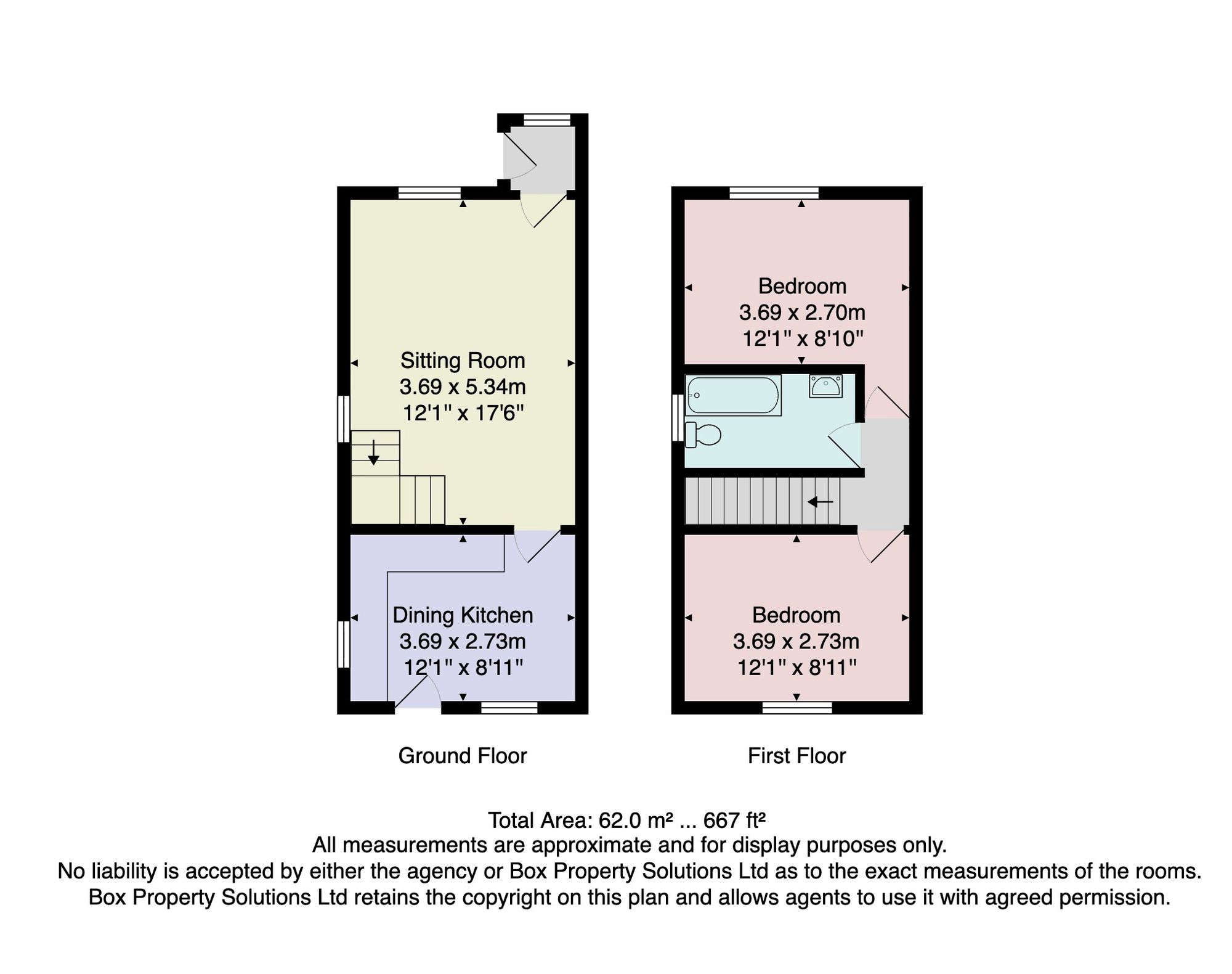 38 Grantley Drive, Harrogate floorplan
