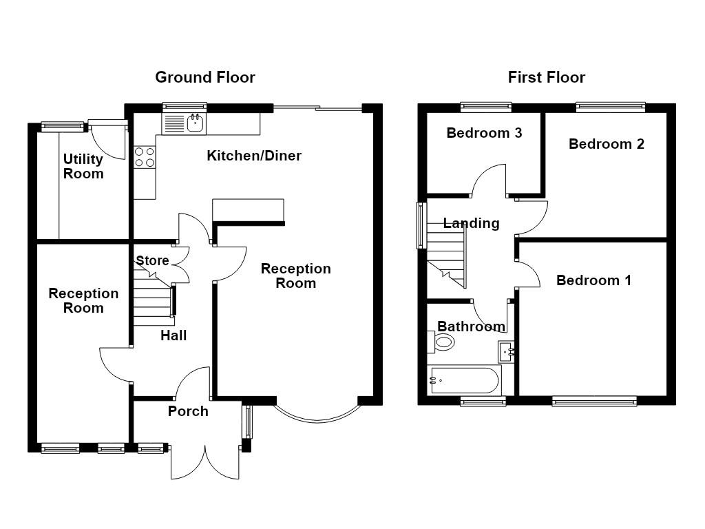 Wardle Close, Radcliffe floorplan