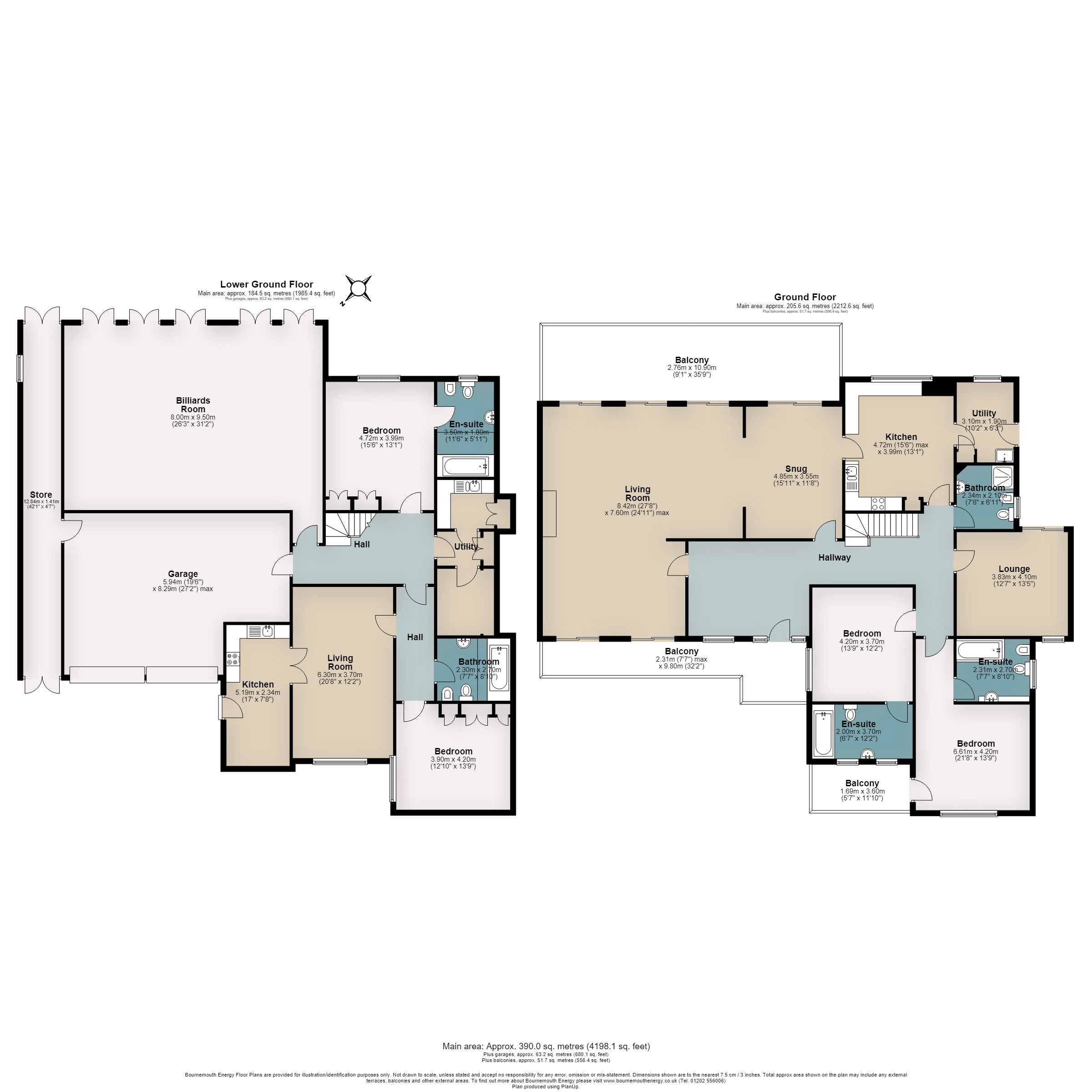 140A,, Canford Cliffs Road, Poole floorplan