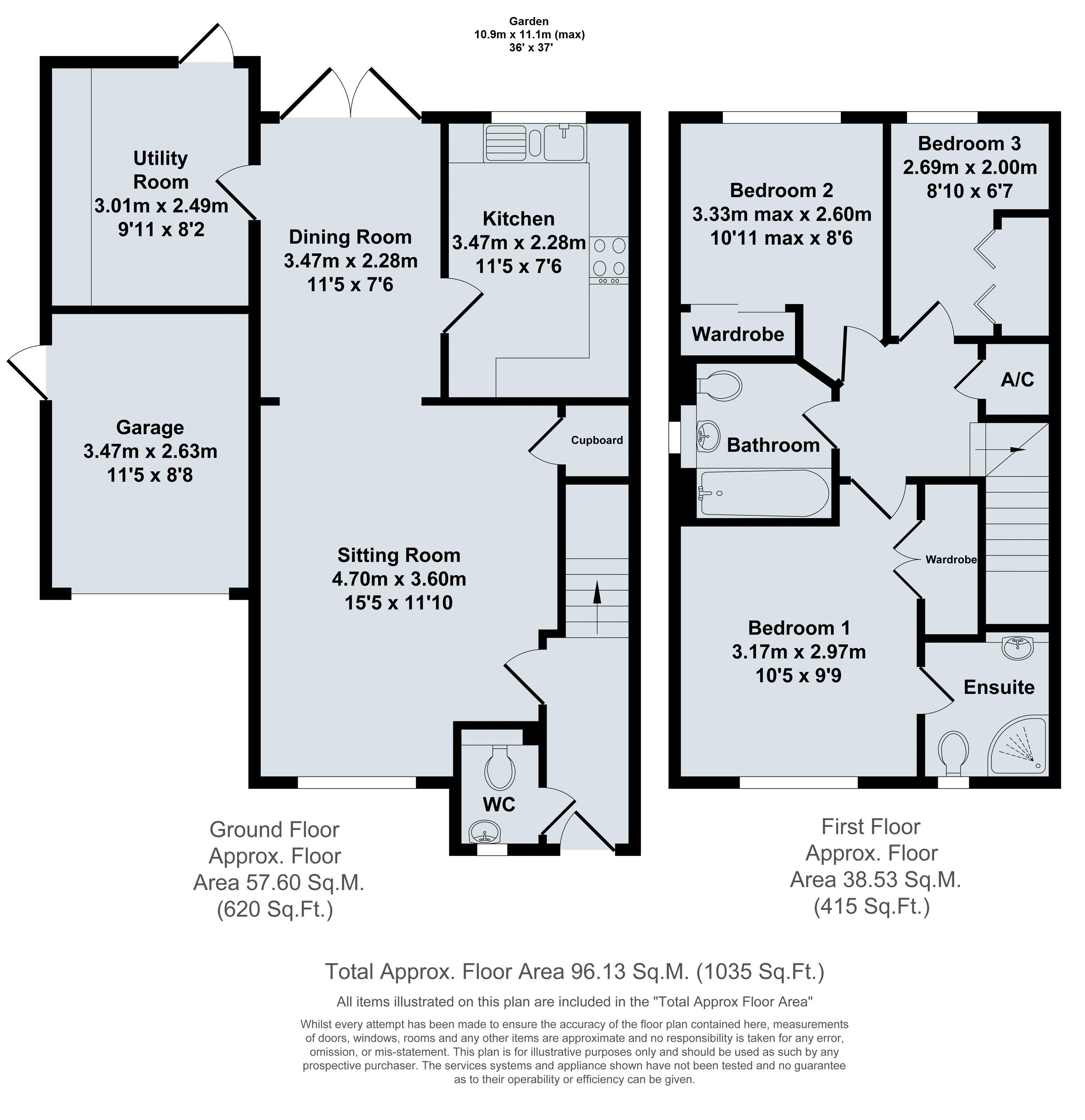 3 Bedrooms Semi-detached house for sale in Tarret Burn, Didcot OX11