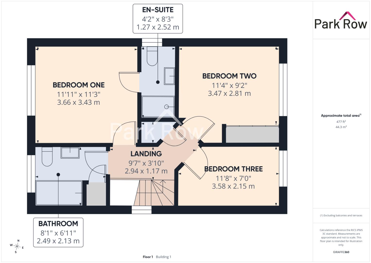 6, Bramley Walk, Leeds floorplan