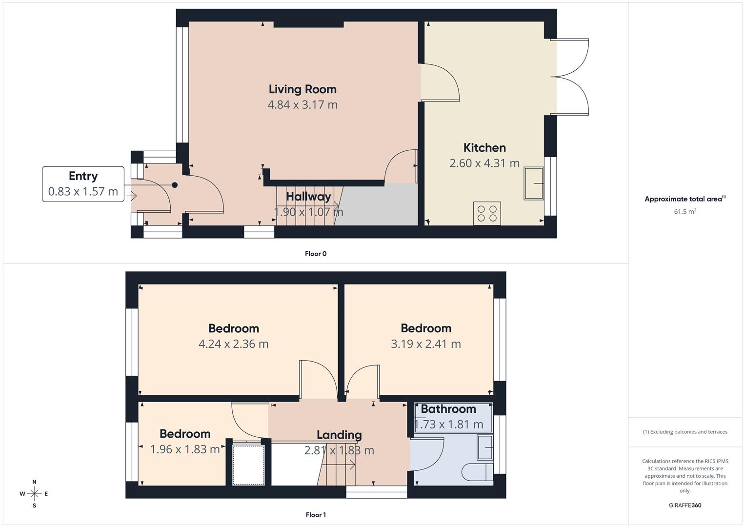 16, Madeley Drive, Wirral floorplan