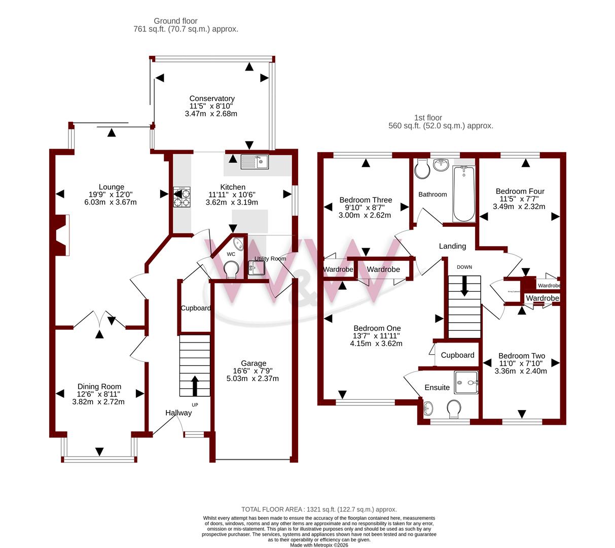 36, Buchan Avenue, Fareham floorplan