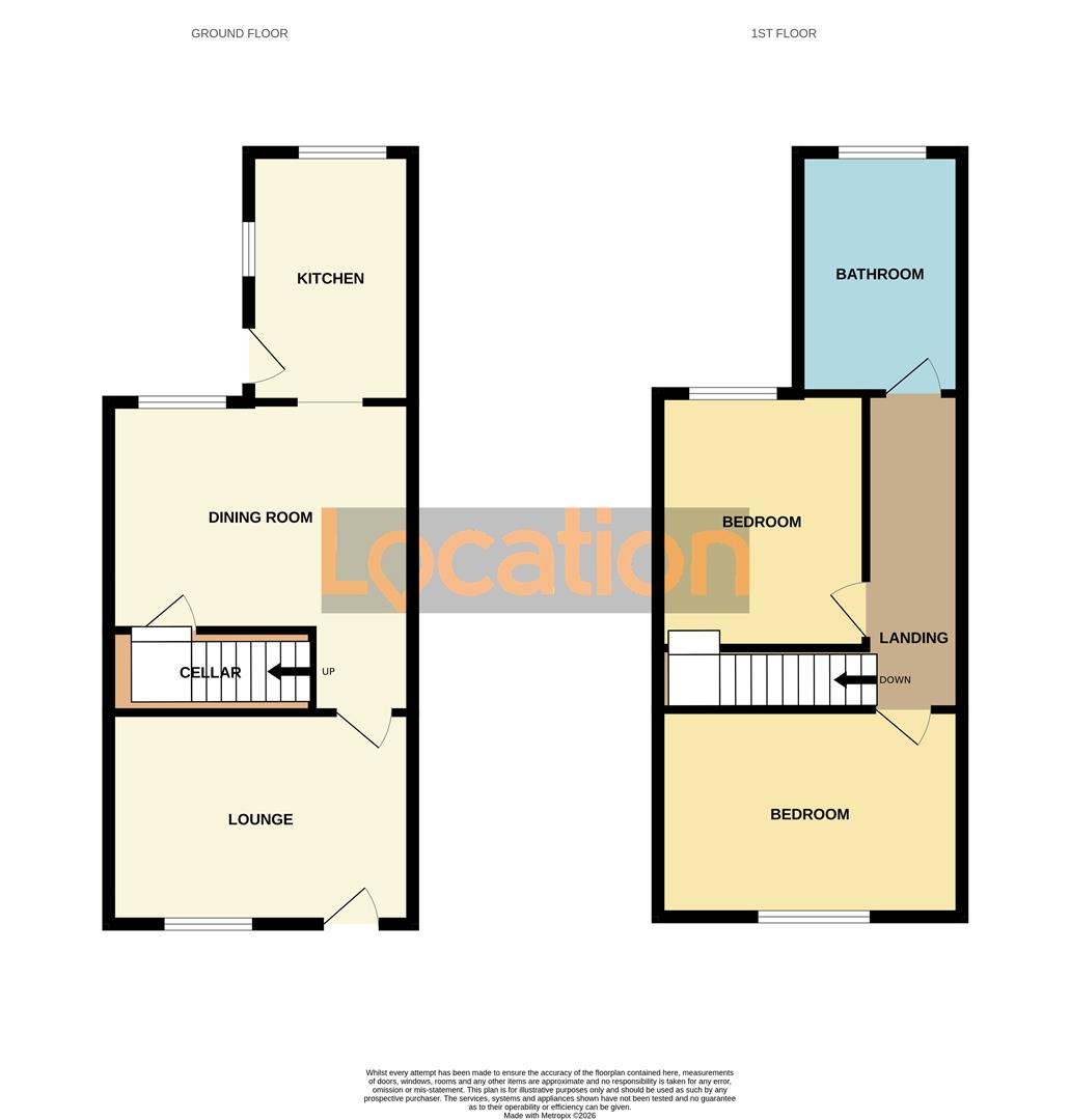Bishop Street, Sutton-In-Ashfield floorplan