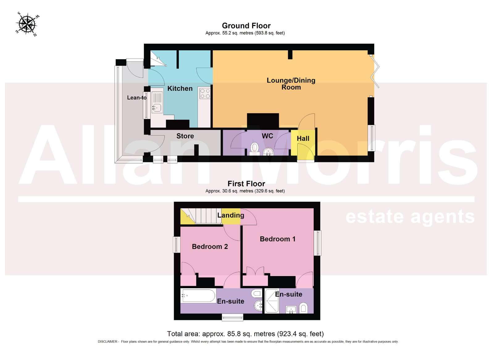 Lilac Cottage, School Walk, Worcester floorplan