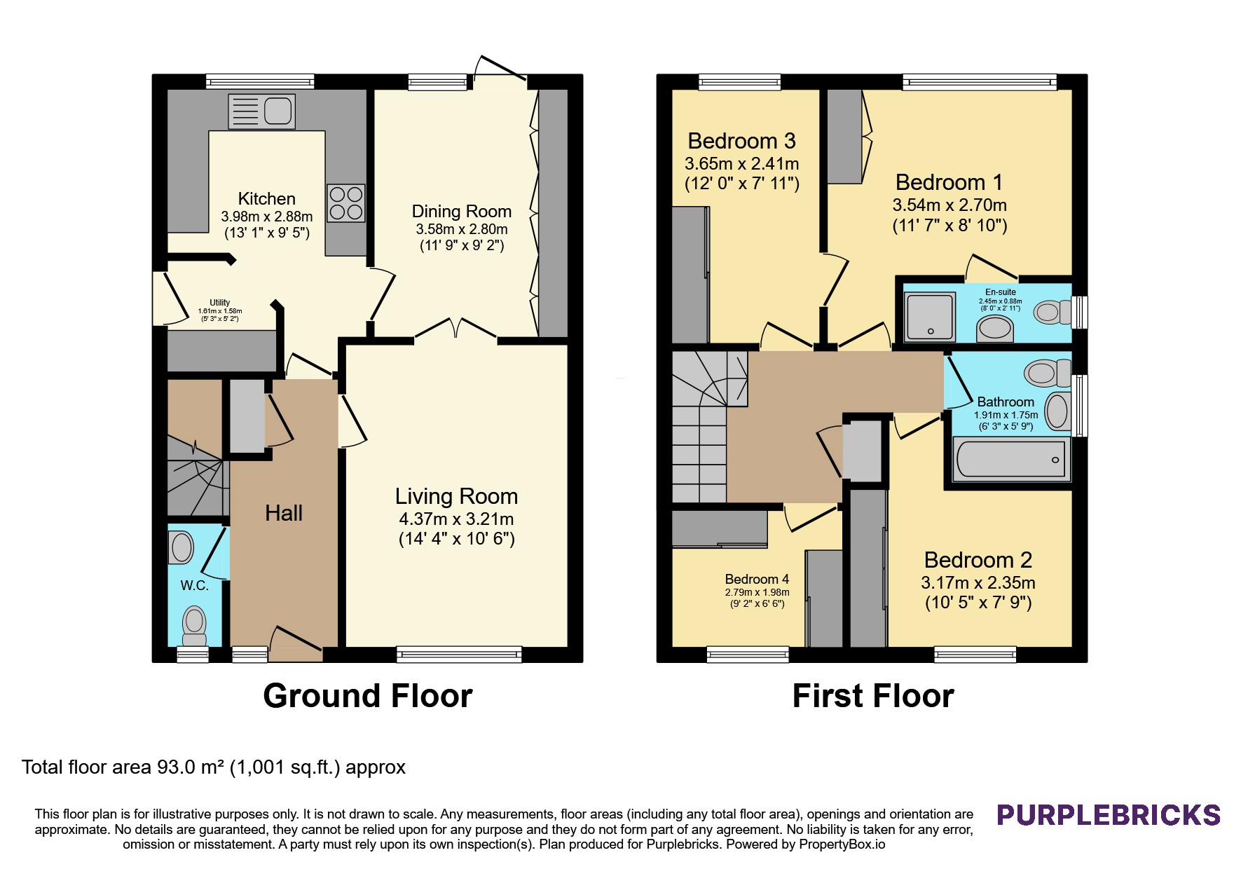 2, Manet Close, Salford floorplan