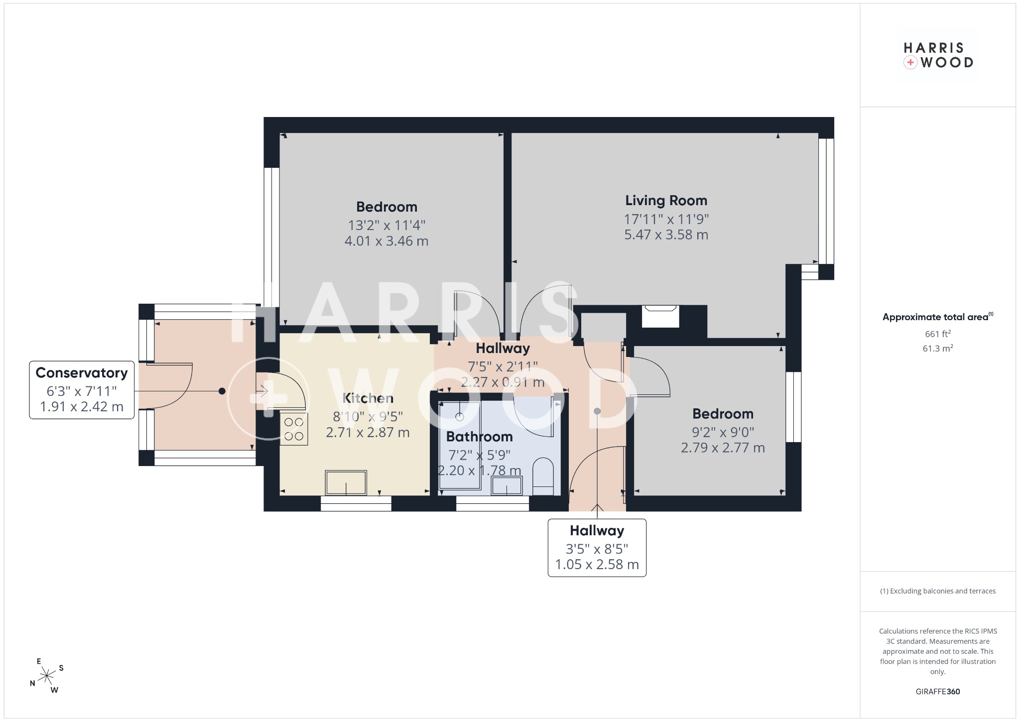 33 Brinkley Crescent, Colchester, Essex floorplan