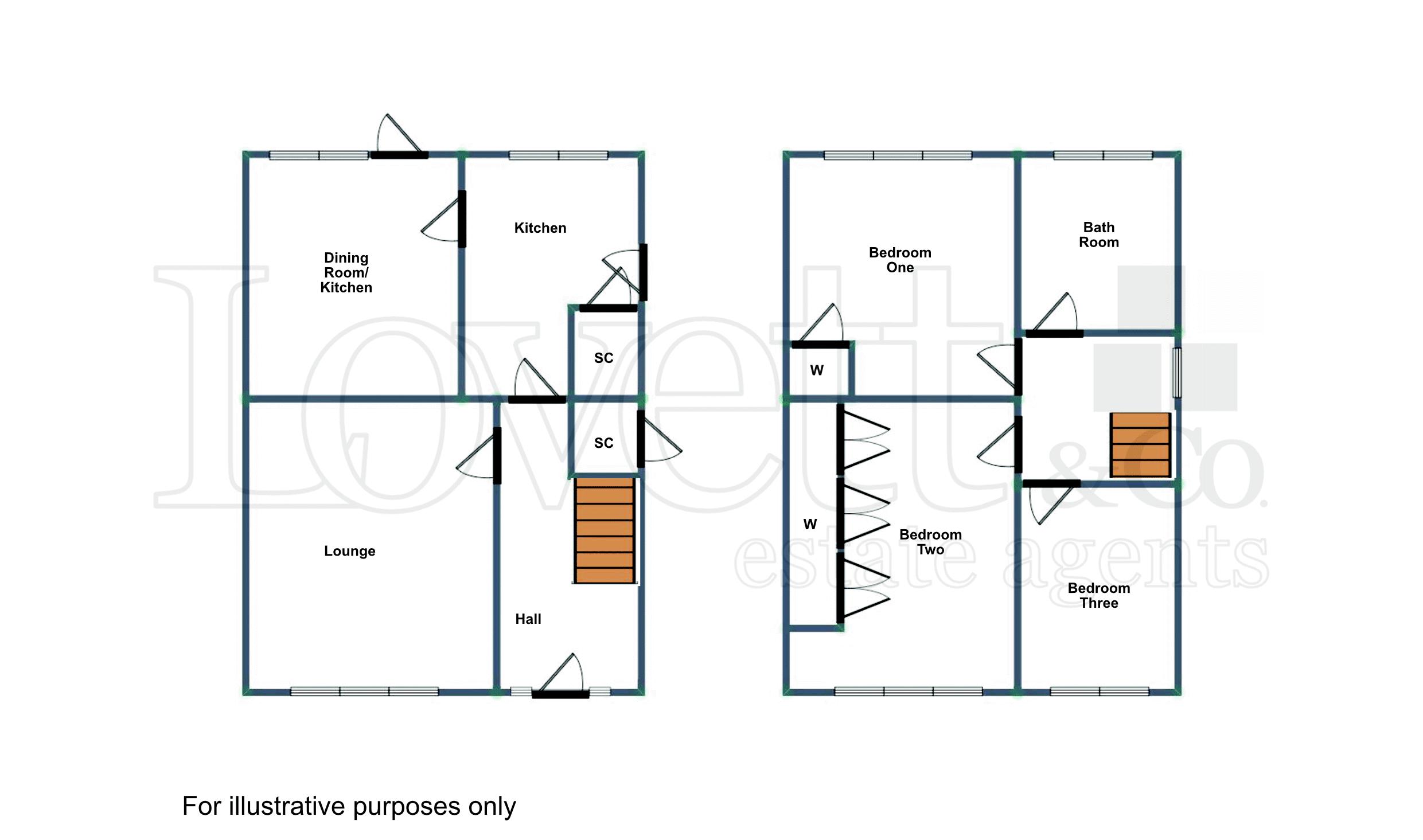 59, Porlock Avenue, Stafford floorplan