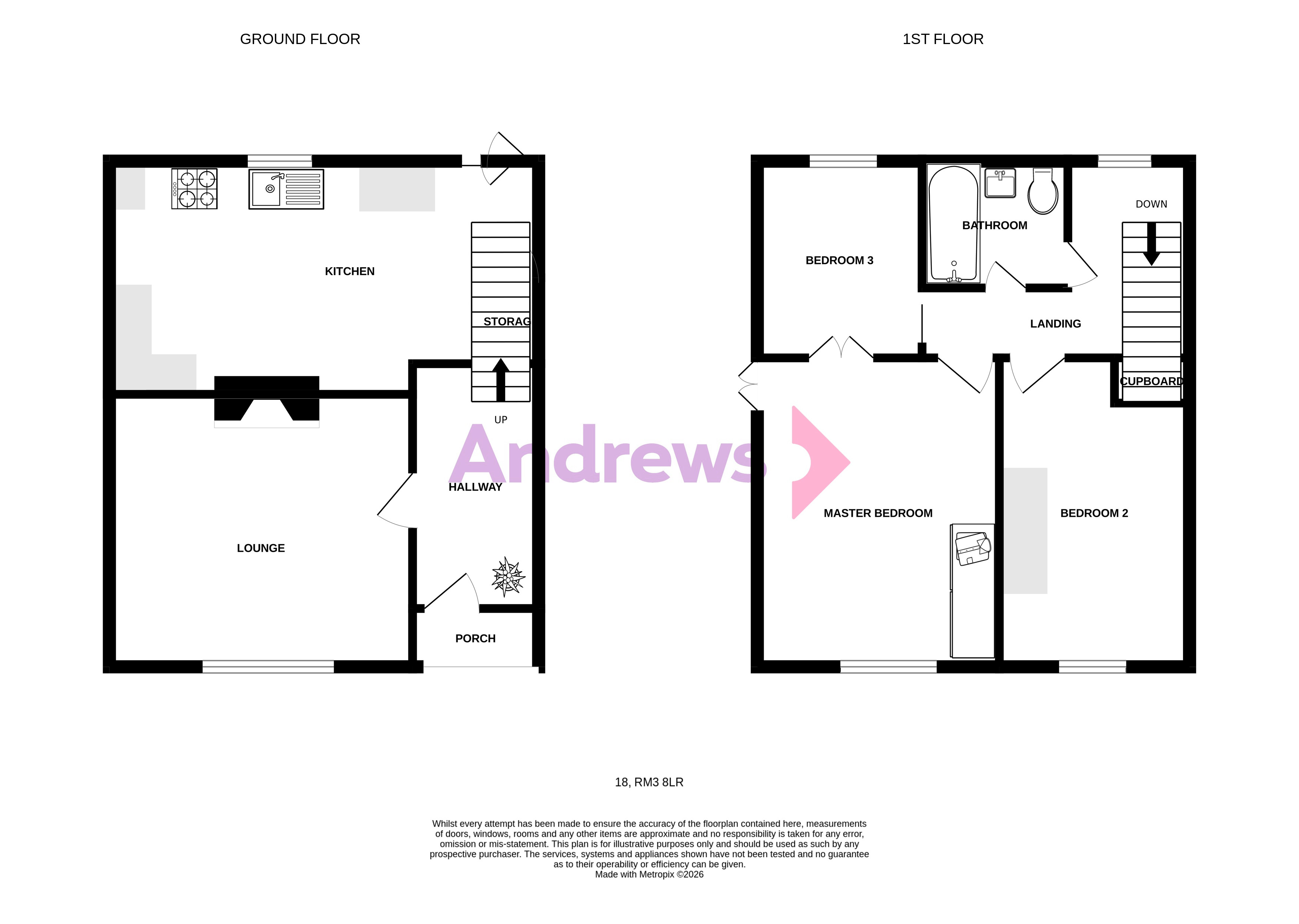 18, Guildford Road, Romford floorplan