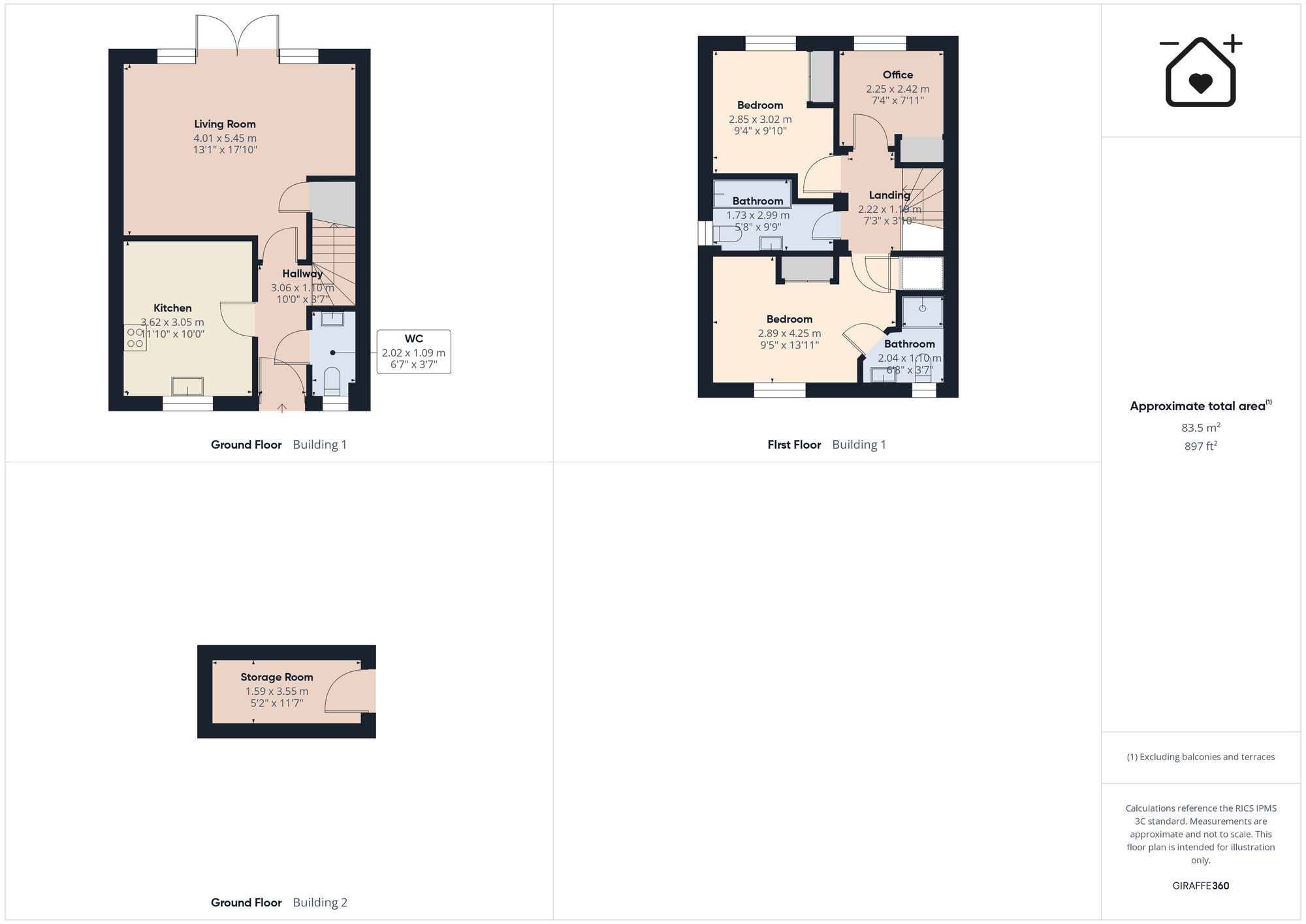 AM Nawr Coppins Park, Saundersfoot floorplan