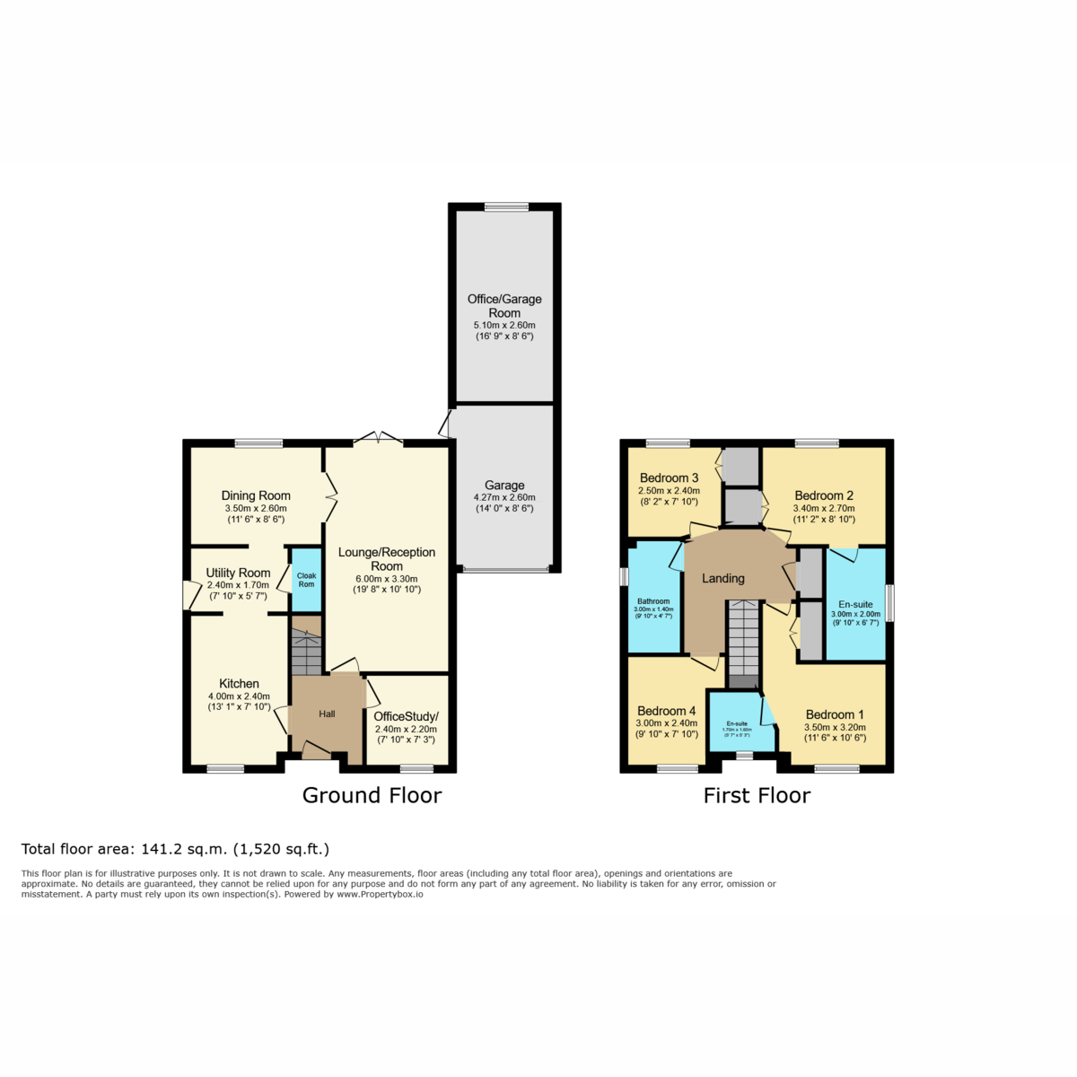 44, Chesnut Drive, Caldicot floorplan