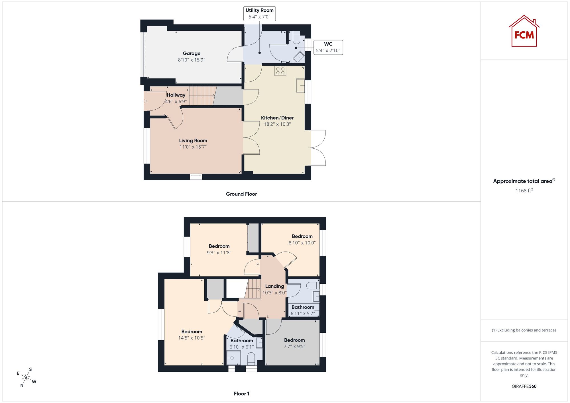 22 Bellaport Gardens, Workington floorplan