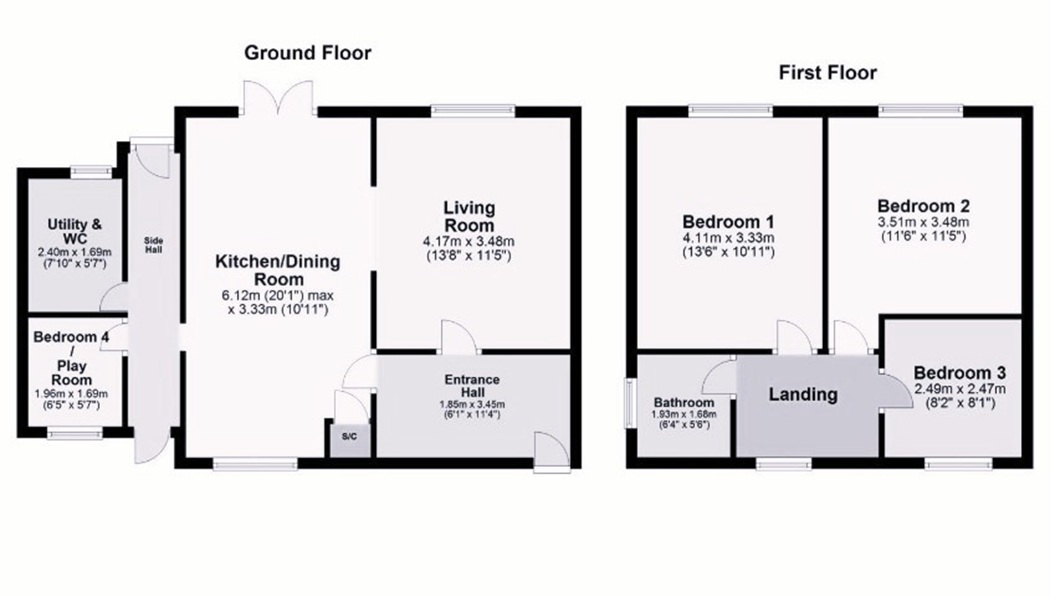 26, Western Avenue, Peterborough floorplan