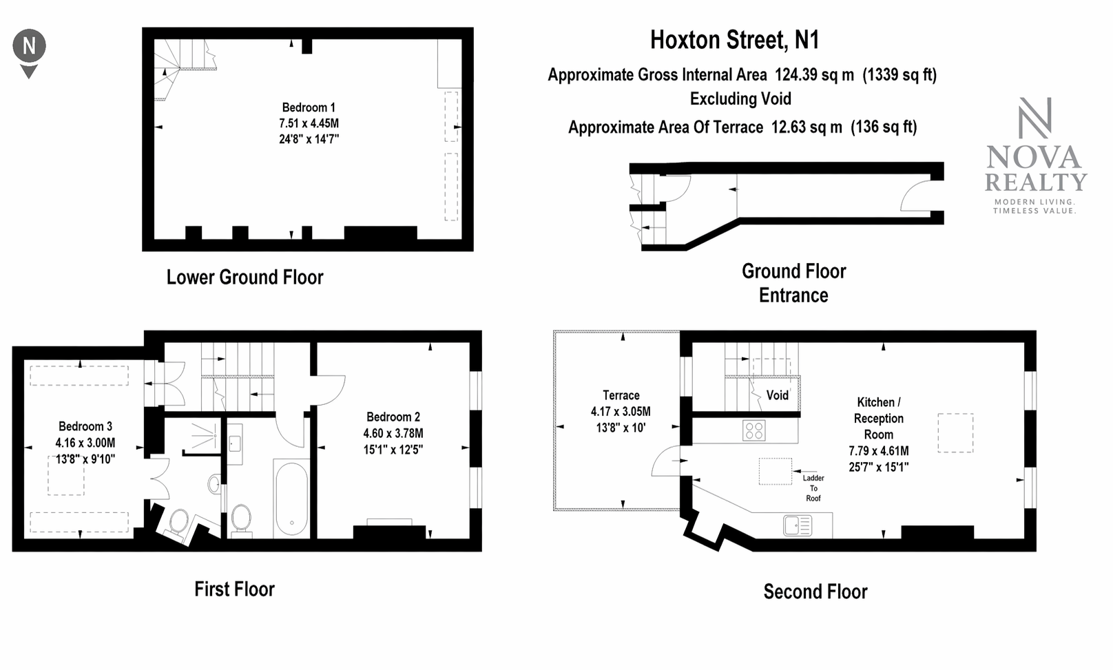 92 Hoxton Street, London floorplan