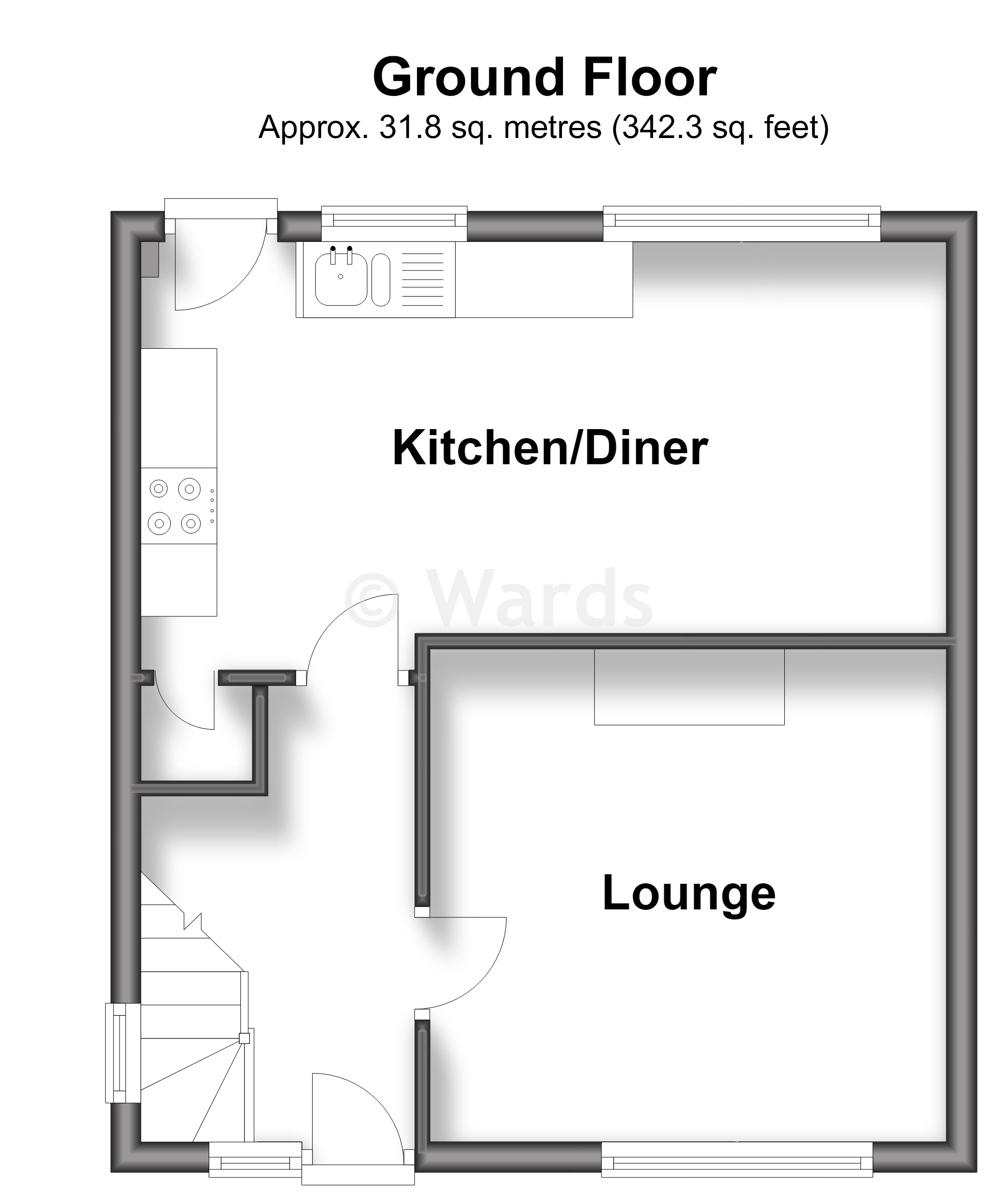 9, Church Way, Whitstable floorplan
