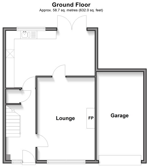 Combe End, Crowborough floorplan
