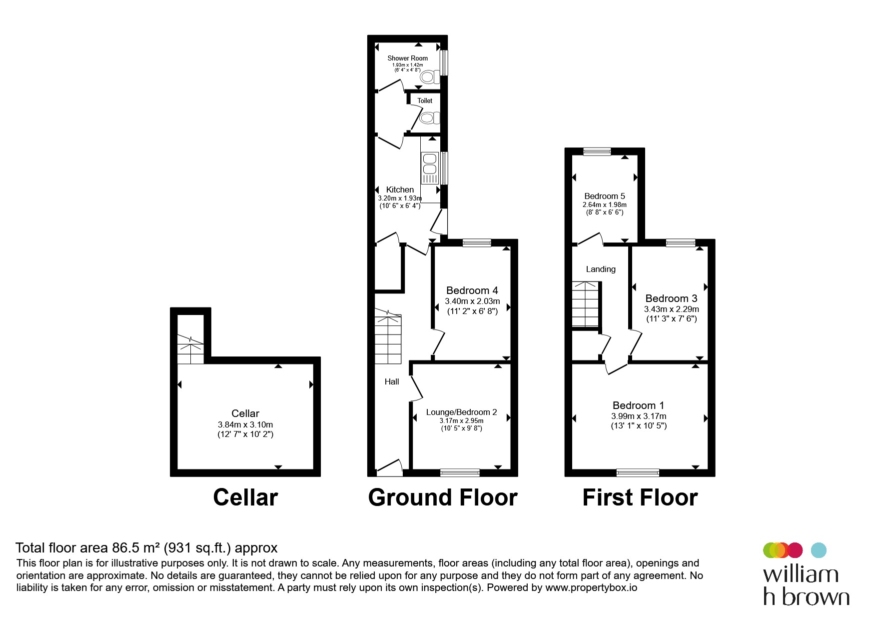 39, Lower Hester Street, Northampton floorplan