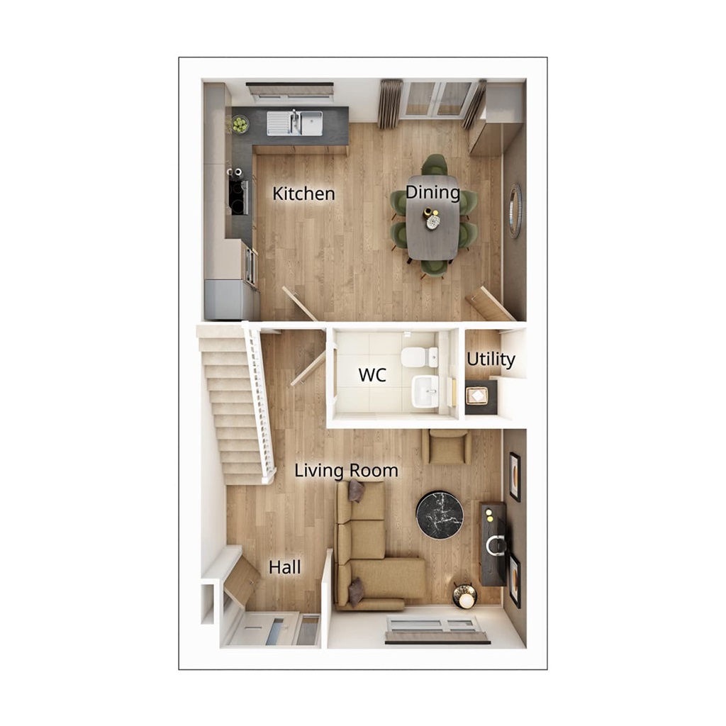 Heathwood At Brunton Rise, Newcastle Great Park, Newcastle Upon Tyne floorplan