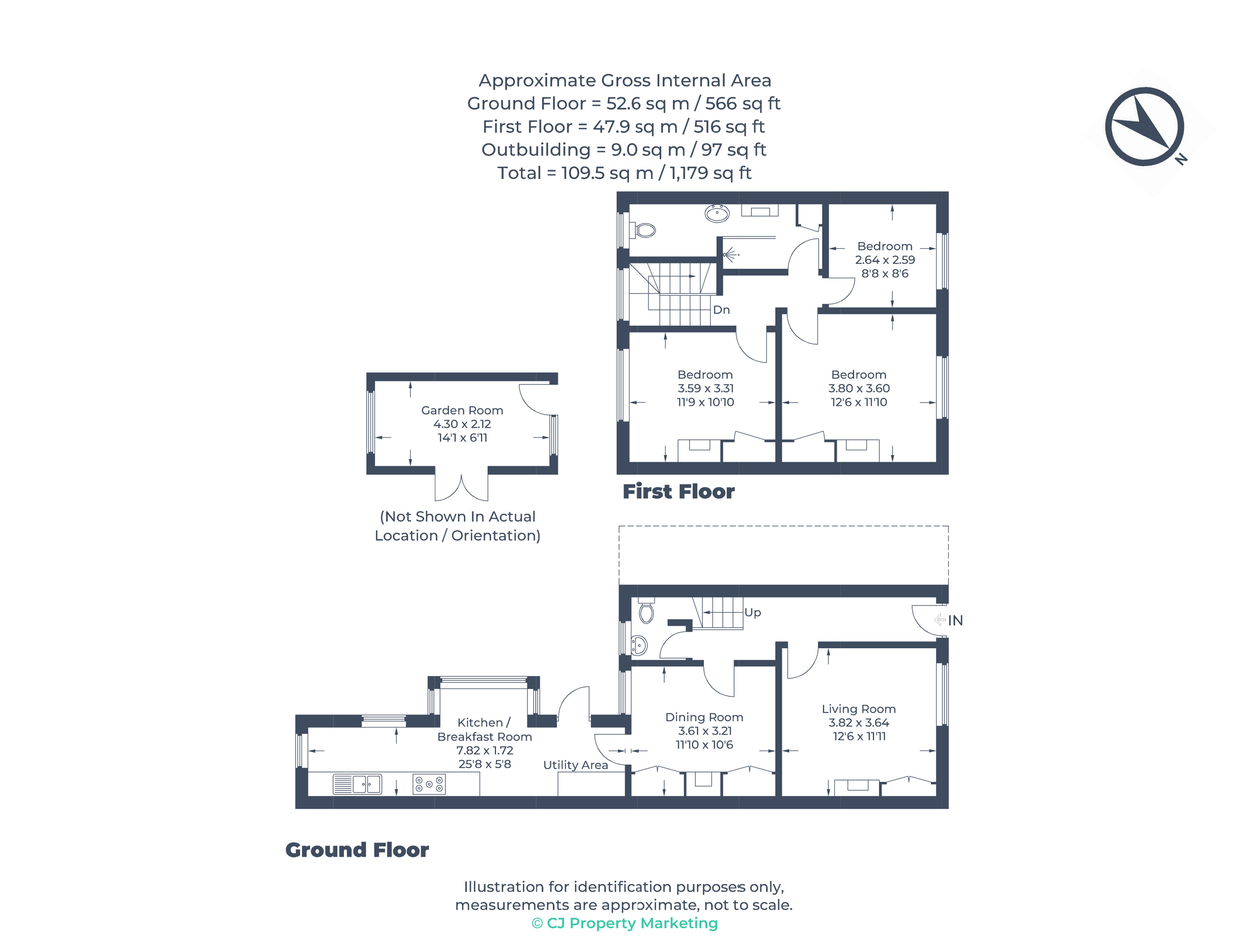 9 Holliday Street, Berkhamsted floorplan