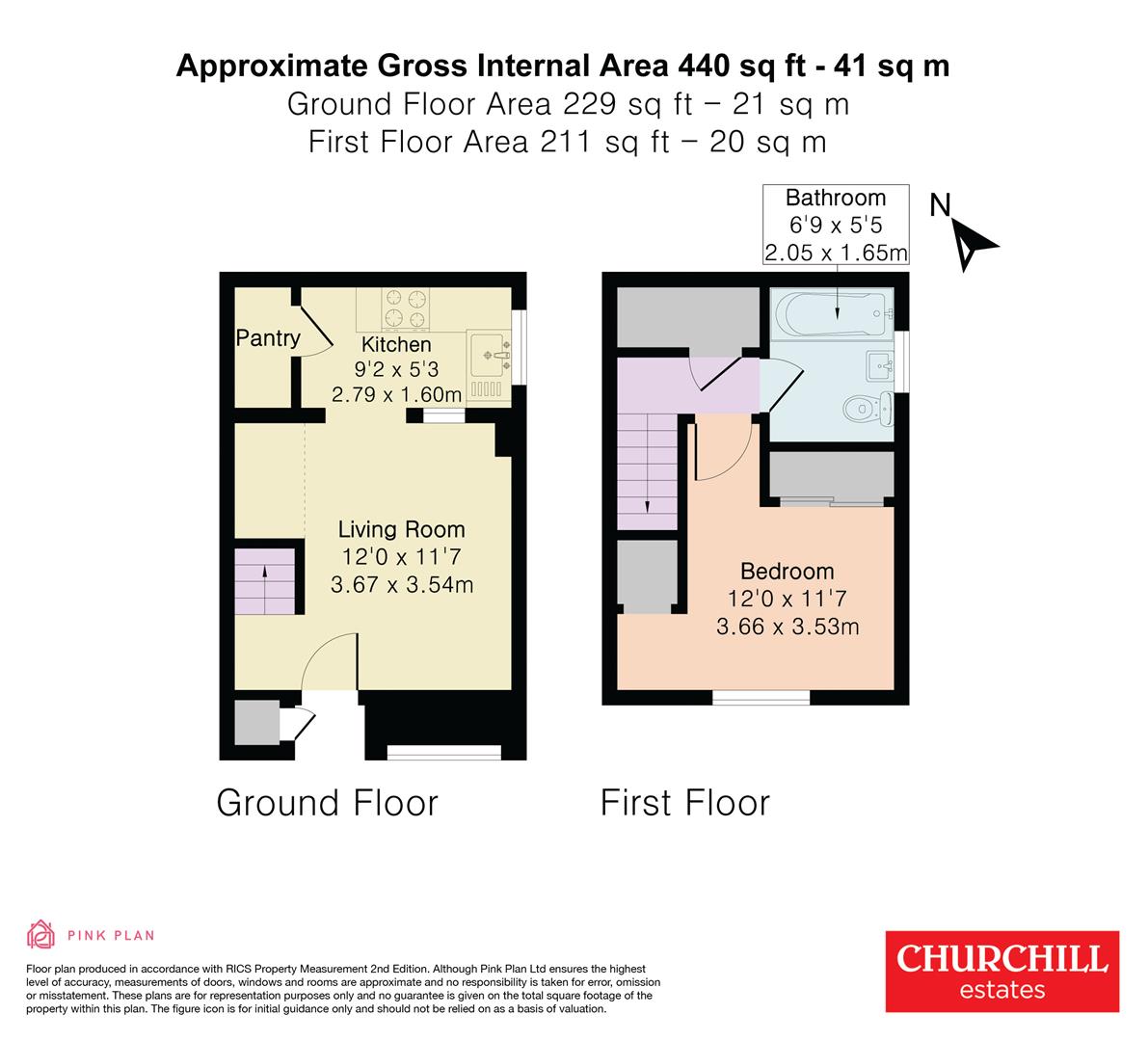 107, Hereward Green, Loughton floorplan