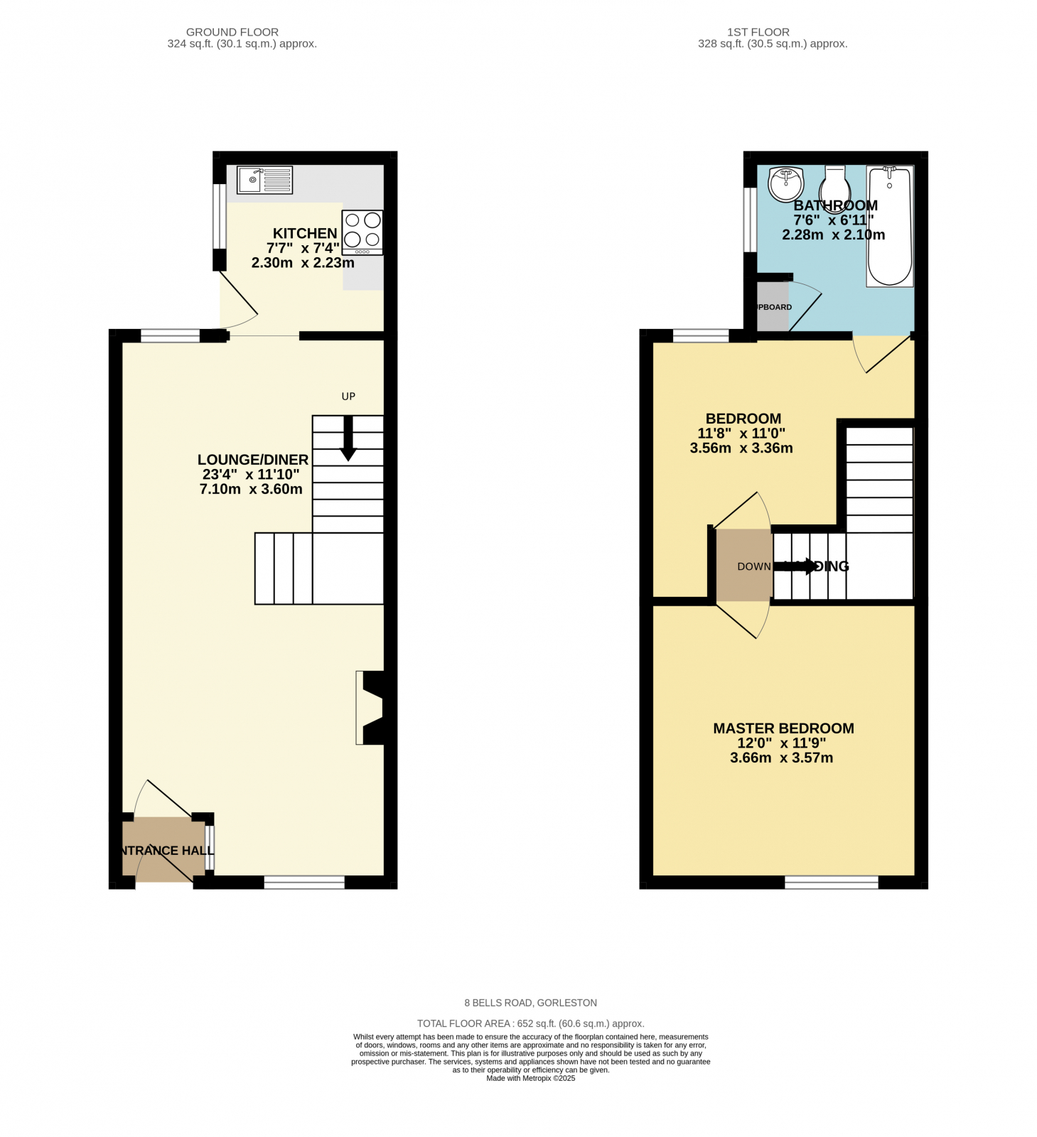 8 Bells Road, Gorleston, Gorleston floorplan