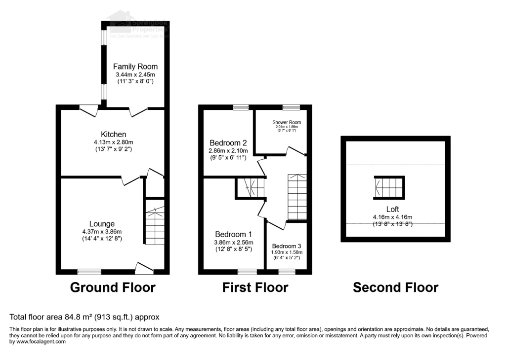 12, Maenofferen Street, Blaenau Ffestiniog floorplan