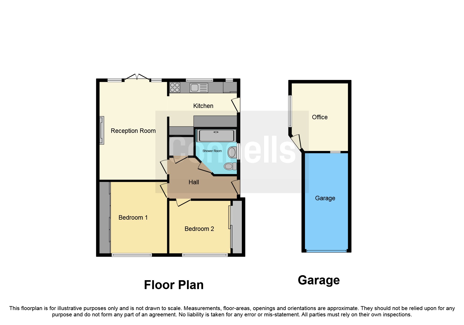 St. Marys Close, Bradley, Stafford ST18, 2 bedroom semidetached