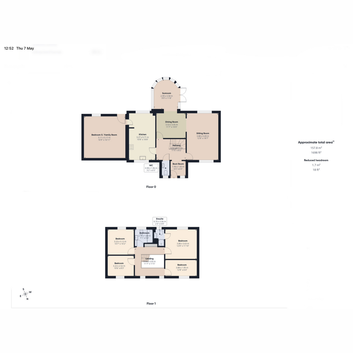 23, The Pastures, Long Bennington Newark floorplan