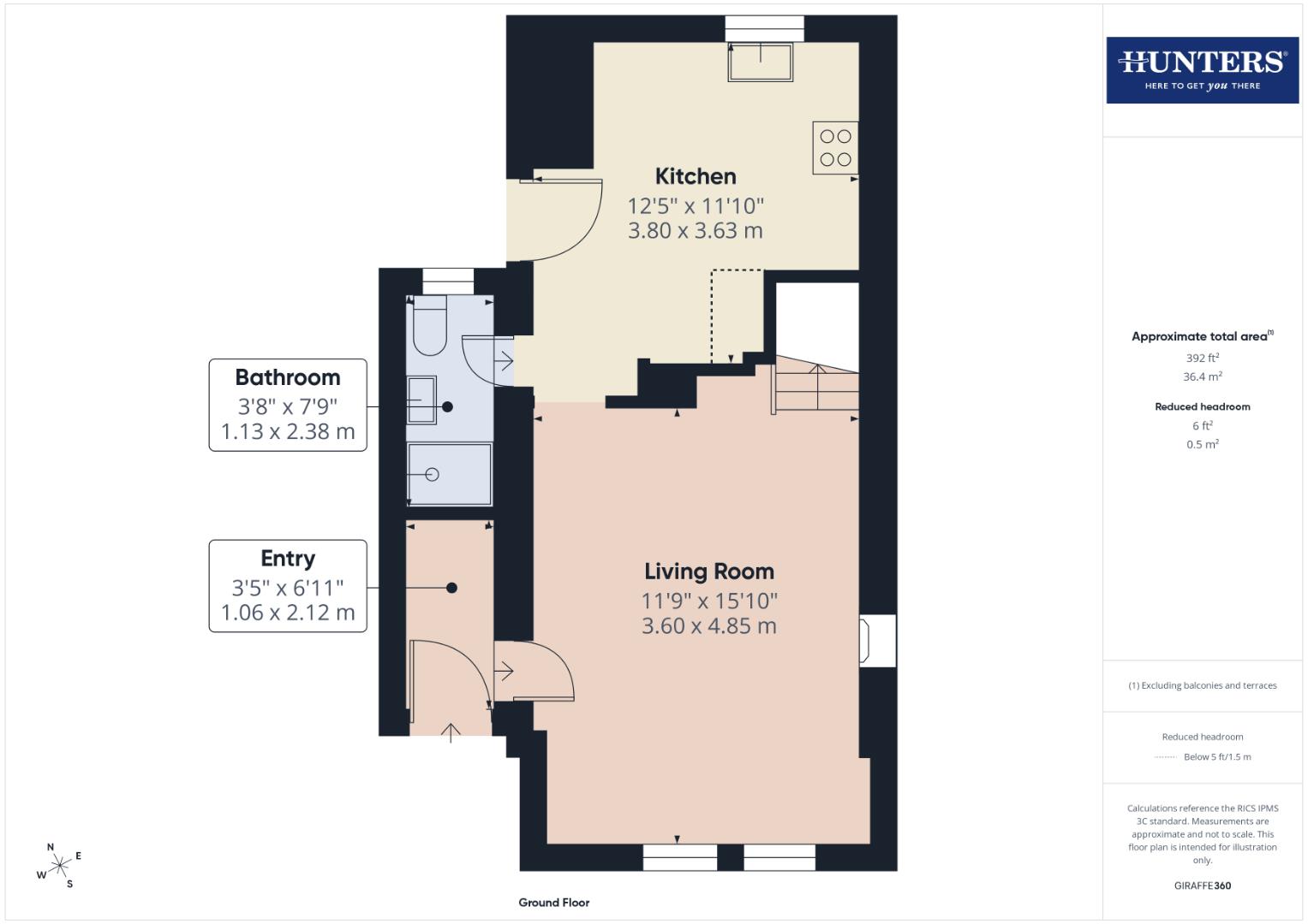19, Gladstone Place, Kirkcudbright floorplan