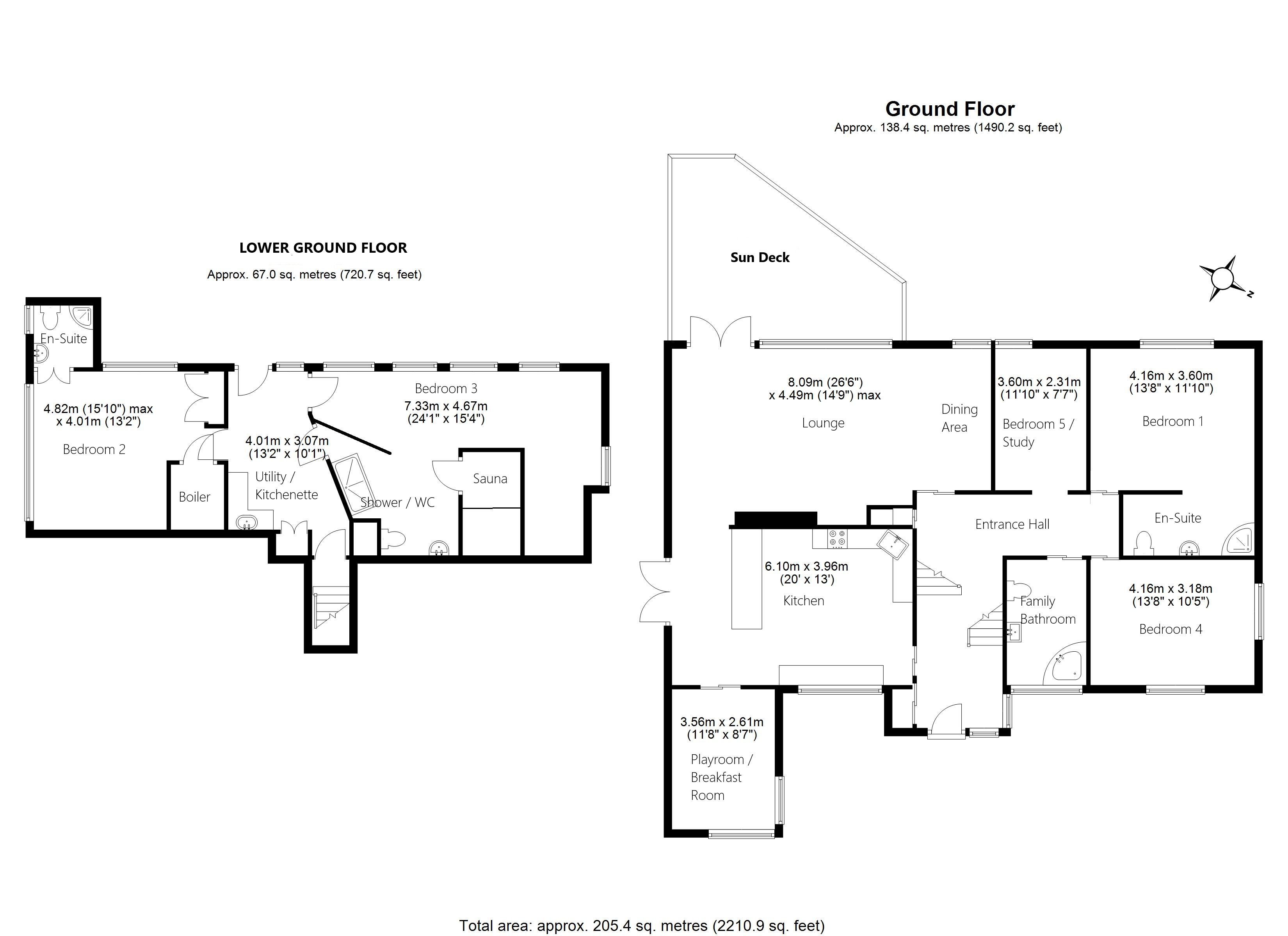 15A, Briary Wood Lane, Hertfordshire floorplan