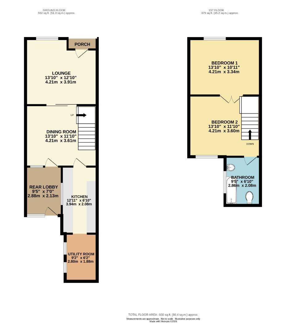 32, Lidgate Grove, Didsbury Village floorplan