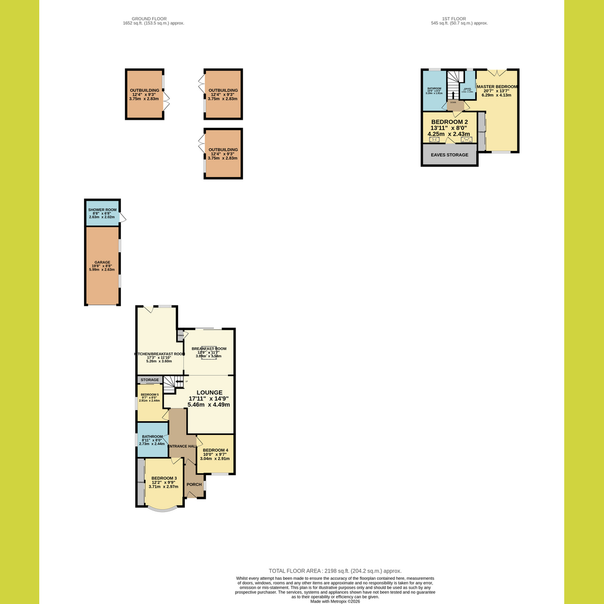 33, Hamilton Gardens, Hockley floorplan