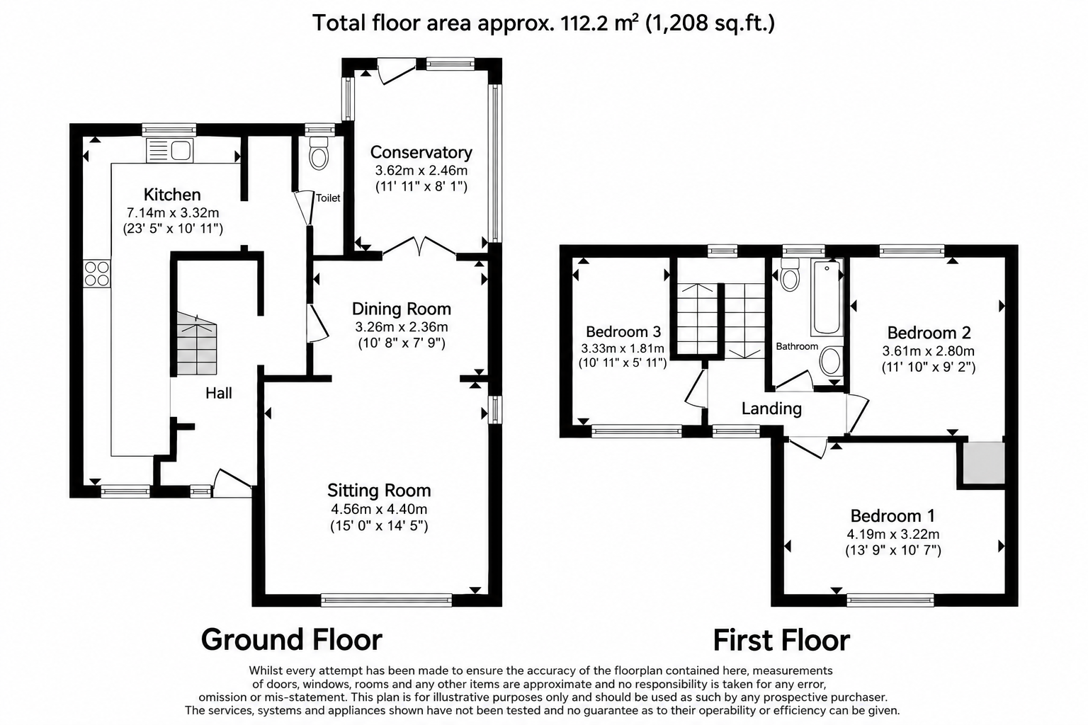 Bridport Road, Swindon floorplan