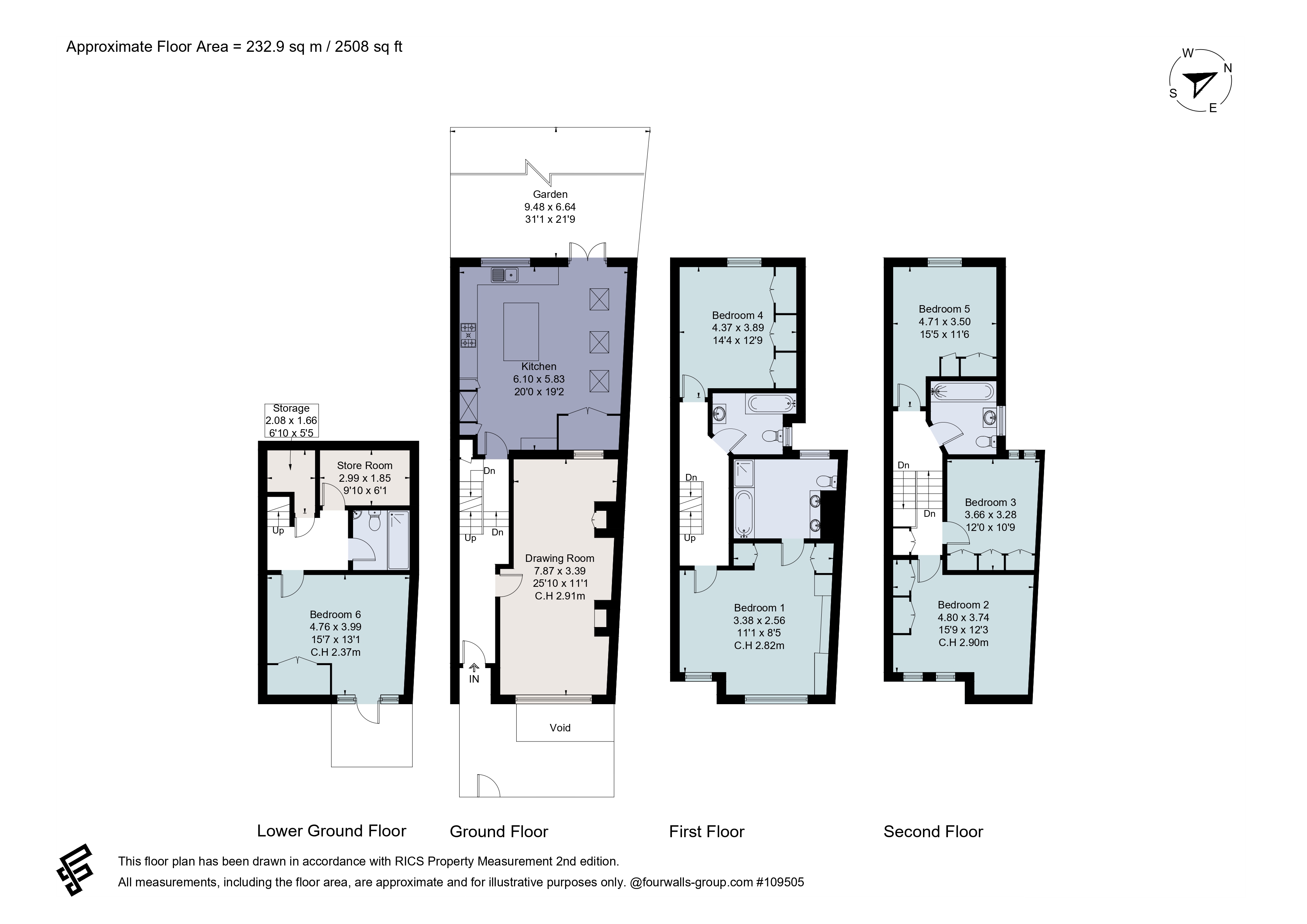 34, Stokenchurch Street, London floorplan