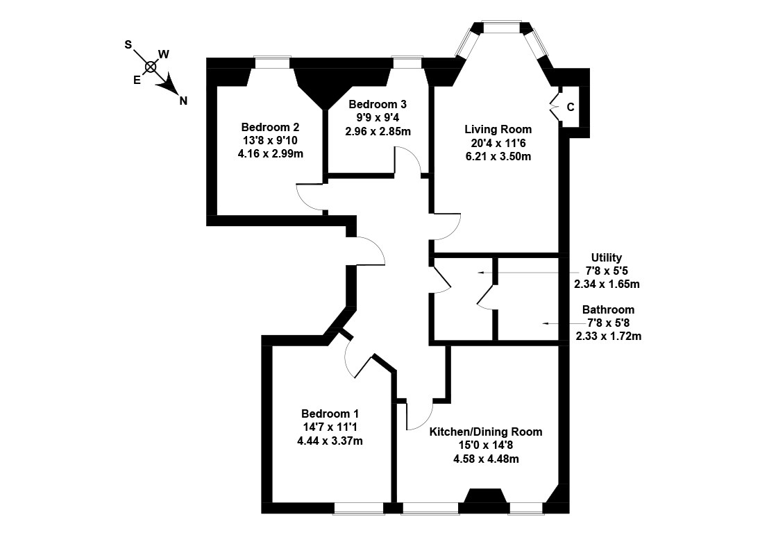 3 Bedrooms Flat for sale in Montpelier Park, Bruntsfield, Edinburgh EH10