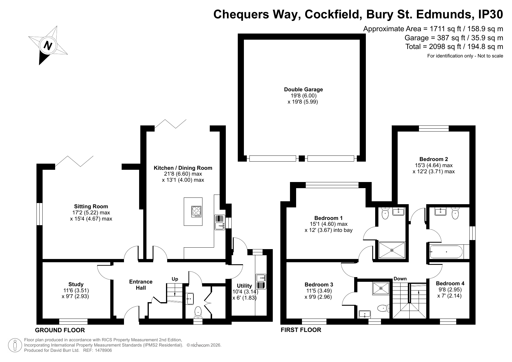 Plot 4, 3, Chequers Way, Cockfield, Bury St Edmunds floorplan