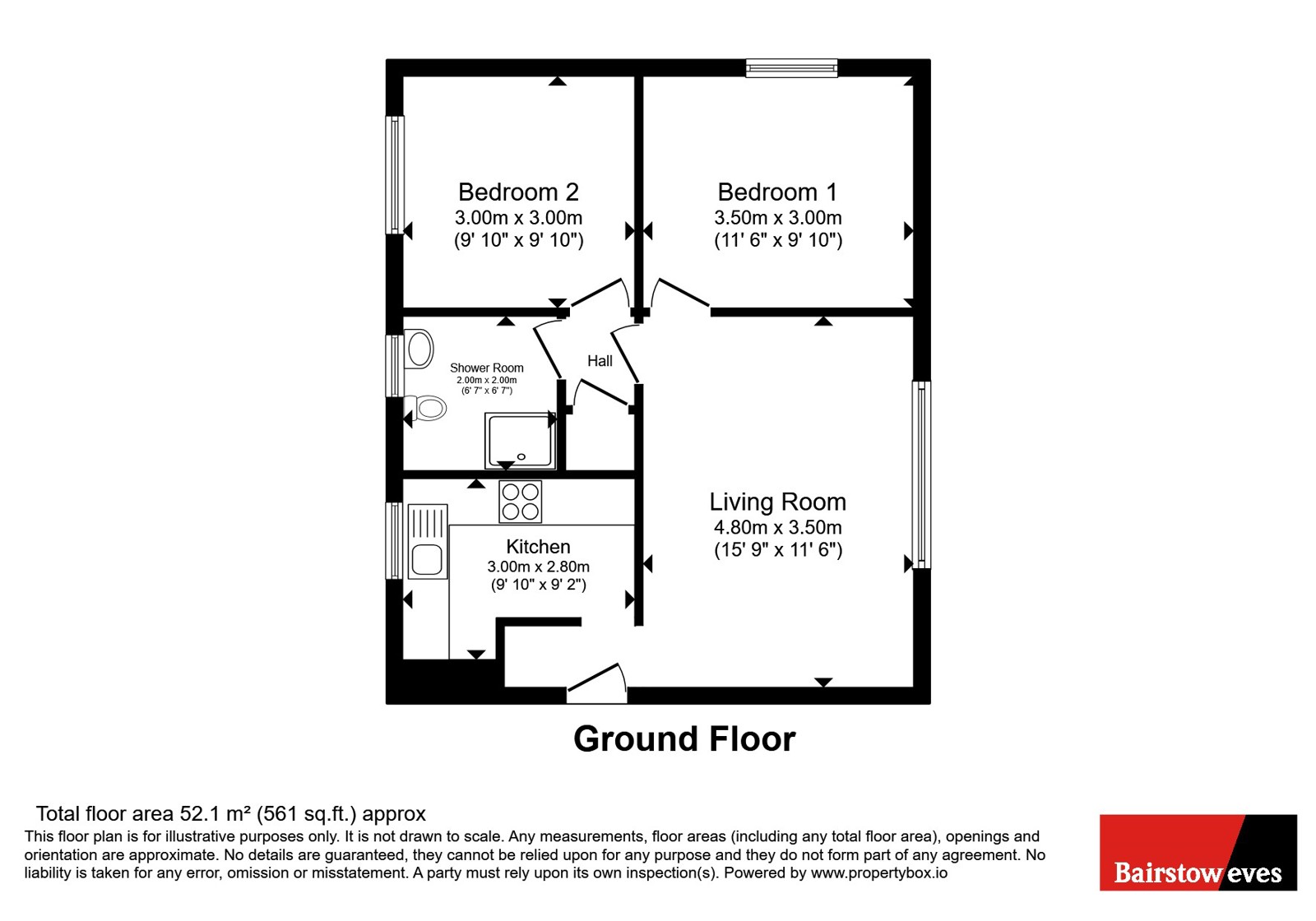 4, Capitol Court, Nottingham floorplan