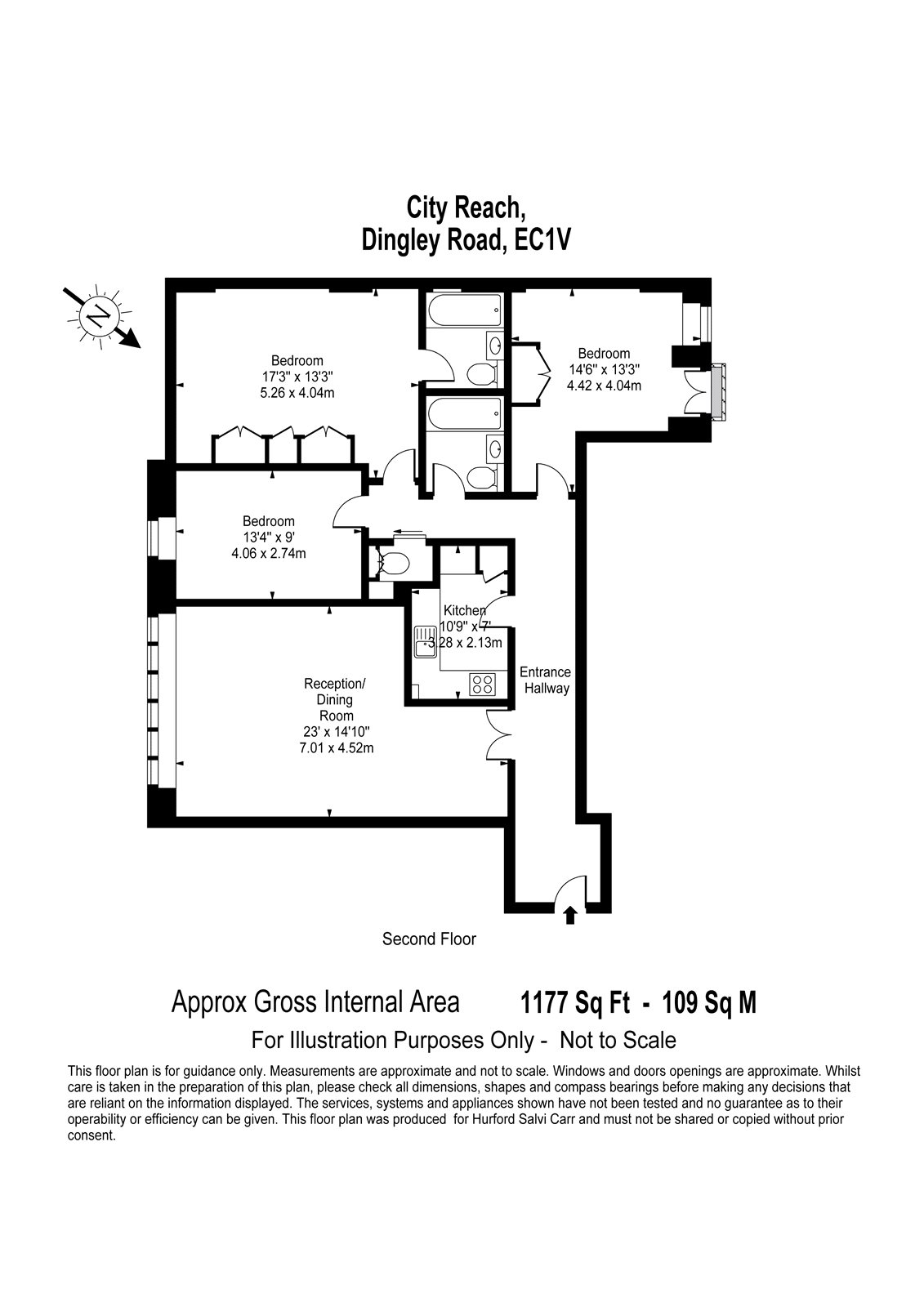 3 Bedrooms Flat to rent in City Reach, 22 Dingley Road EC1V