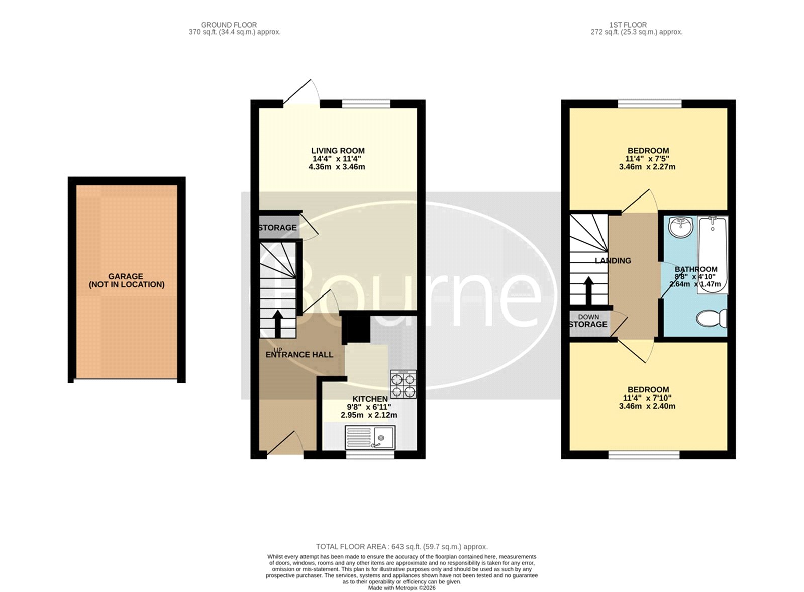 46, Colburn Crescent, Guildford floorplan