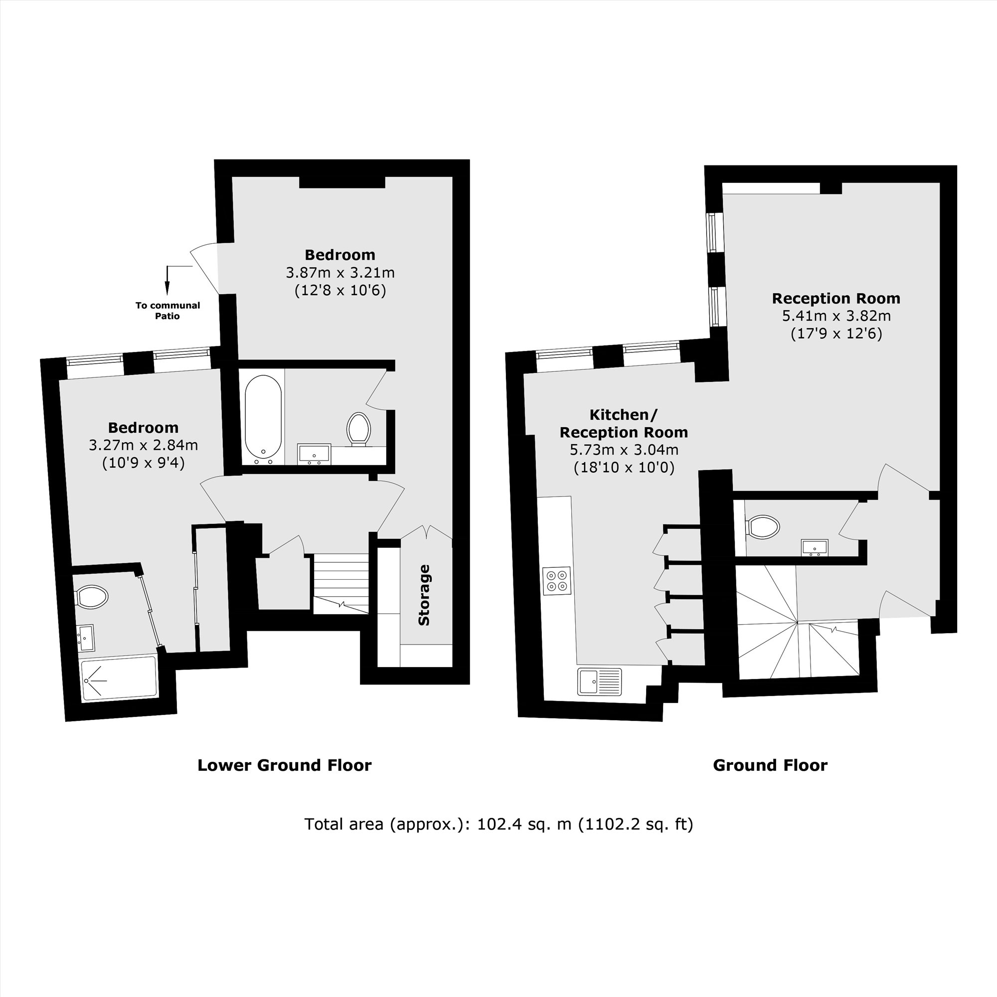 Flat 26 York House, 1, Eastcastle Street, London floorplan