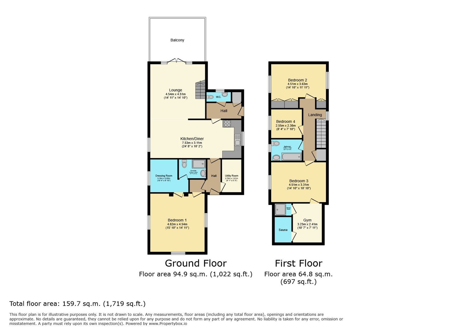 Caru Bungalow, Beckfield Lane, Knottingley floorplan