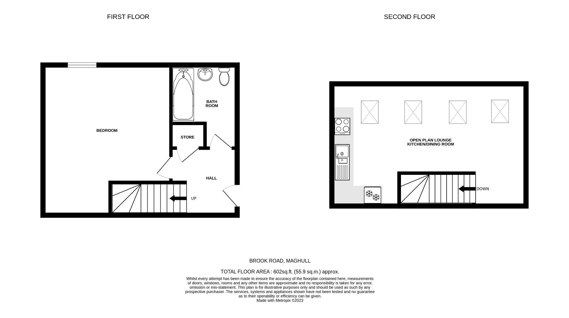Brook Road, Maghull, Liverpool L31, 1 bedroom flat for sale 64506545