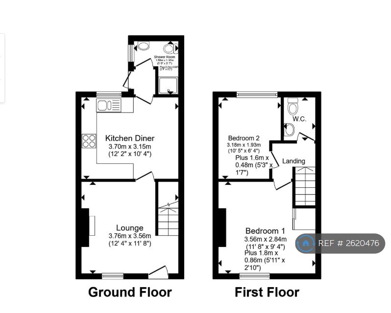 Pitmaston Road, Worcester floorplan
