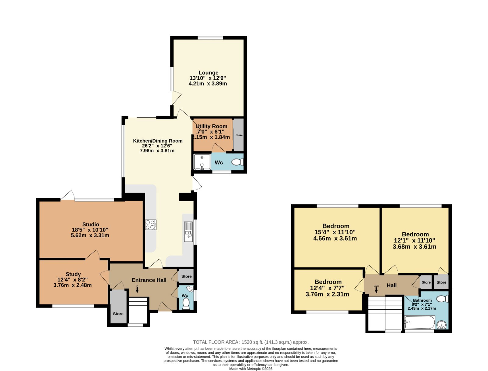 11, Pigeon Lane, Kent floorplan