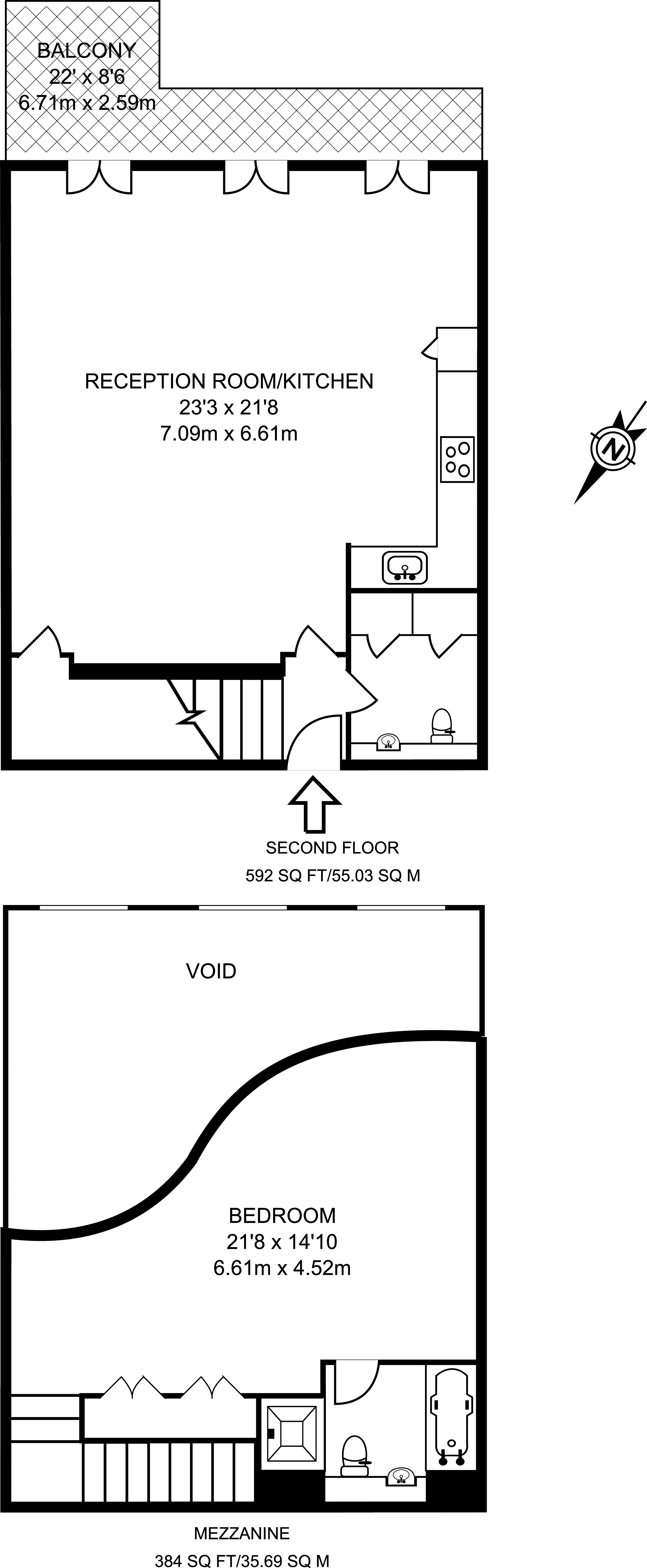 1 Bedrooms Flat to rent in Earls Court Square, Earls Court SW5