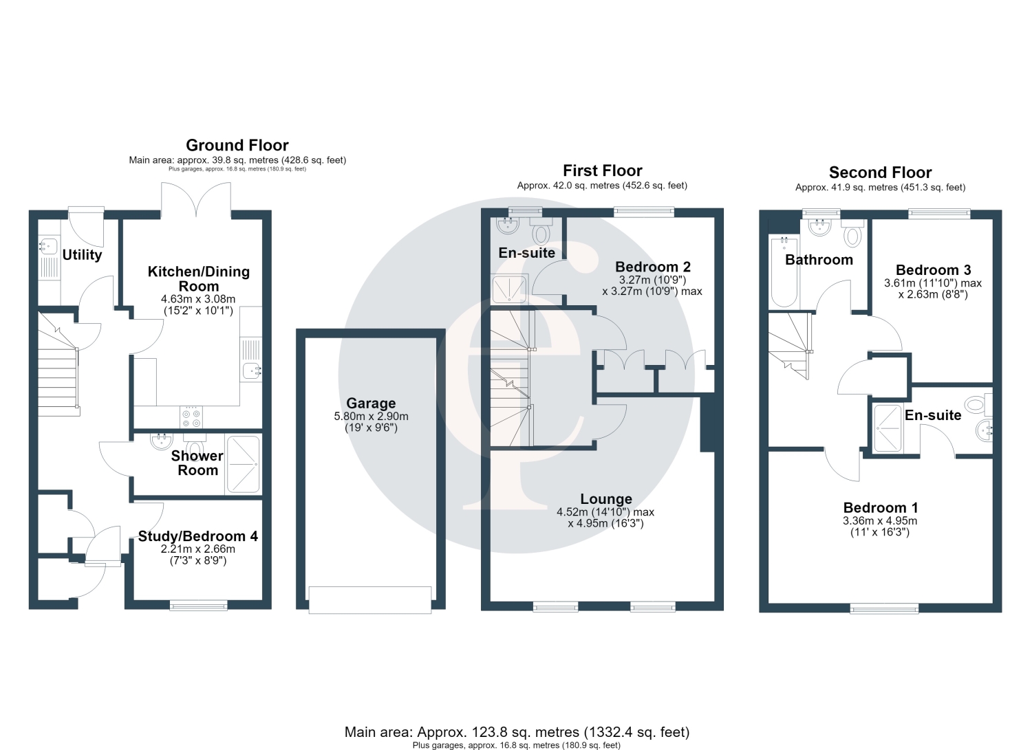 36, Wordsworth Avenue, Stratford-upon-Avon floorplan